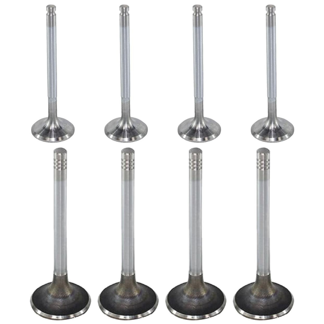 Kit com 4 Válvulas de Admissão e 4 Válvulas de Escape - Mahle Metal Leve - VA0250162 STD / VE0250167 STD - (1)