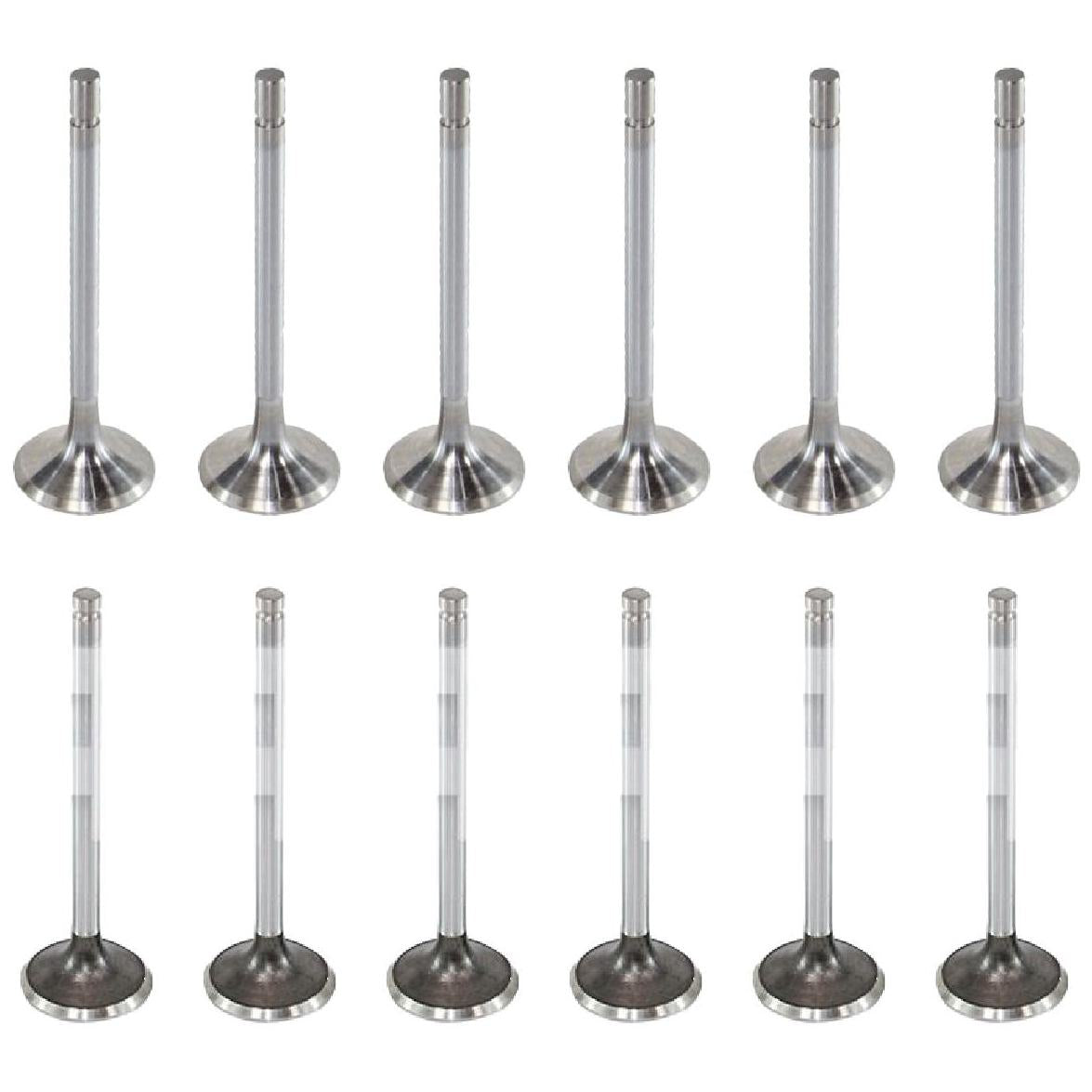Kit com 6 Válvulas de Admissão e 6 Válvulas de Escape - Mahle Metal Leve - VA0210153 STD / VE0210152 STD - (1)
