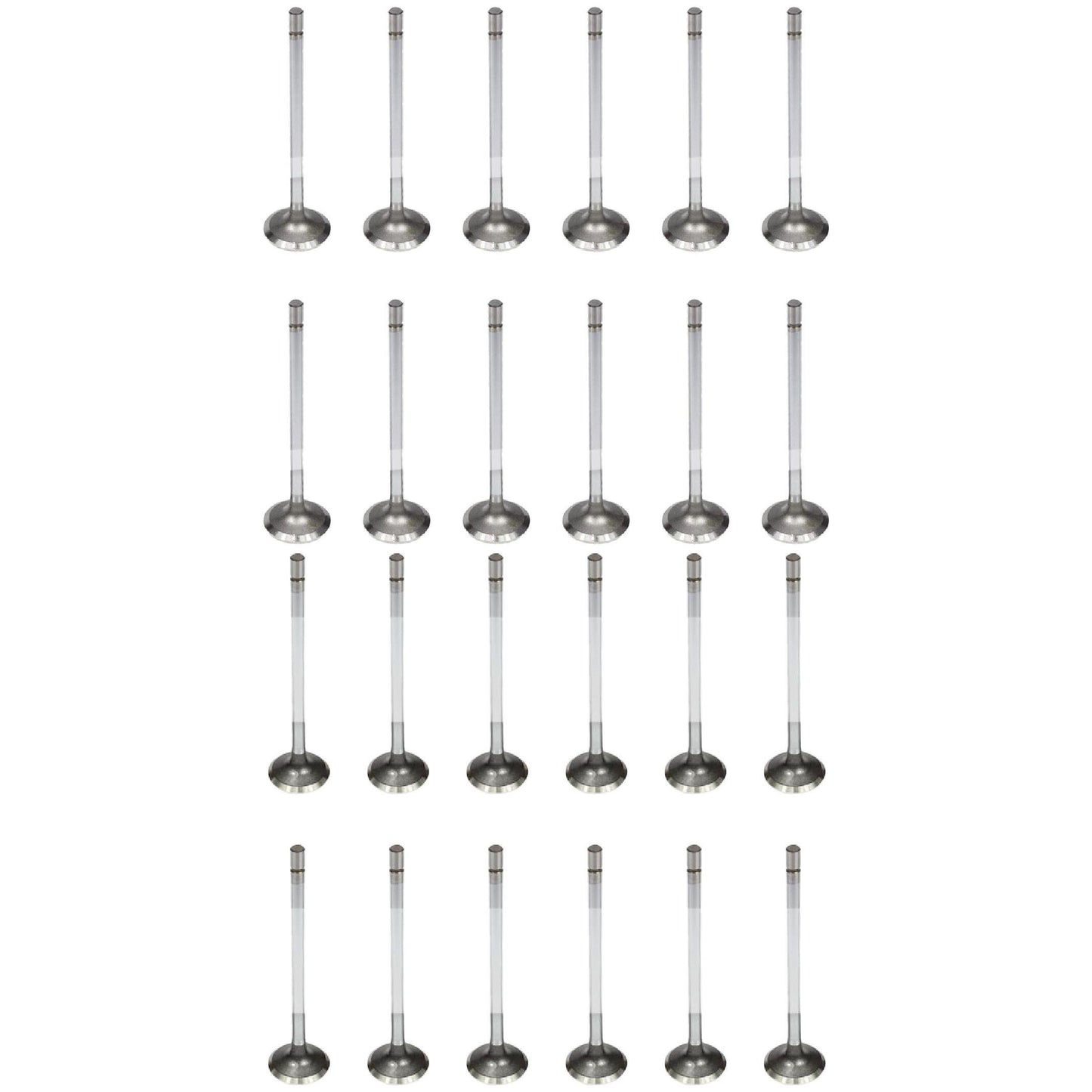 Kit com 12 Válvulas de Admissão e 12 Válvulas de Escape - Mahle Metal Leve - VA0381699 STD / VE0381700 STD - (1)