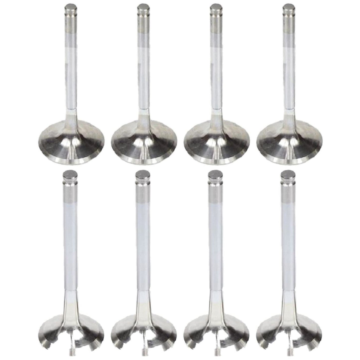 Kit com 4 Válvulas de Admissão e 4 Válvulas de Escape - Mahle Metal Leve - VA0250159 STD / VE0250158 STD - (1)