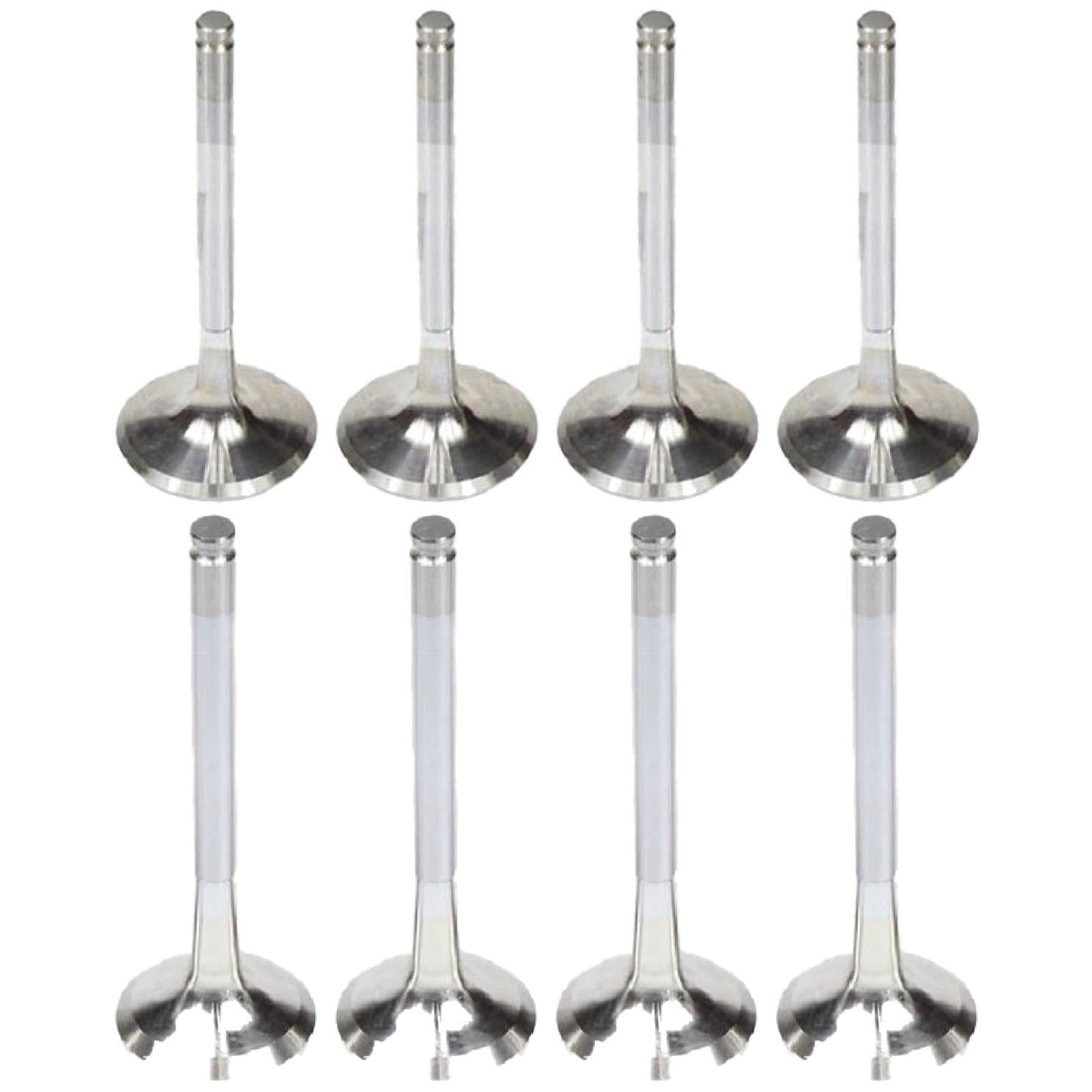 Kit com 4 Válvulas de Admissão e 4 Válvulas de Escape - Mahle Metal Leve - VA0250159 STD / VE0250158 STD - (1)