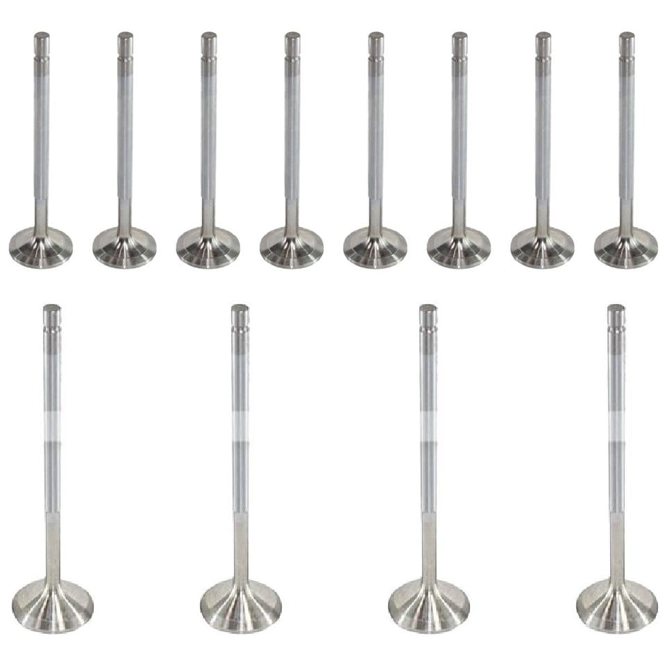 Kit com 8 Válvulas de Admissão e 4 Válvulas de Escape - Mahle Metal Leve - VA0480244 STD / VE0480245 STD - (1)