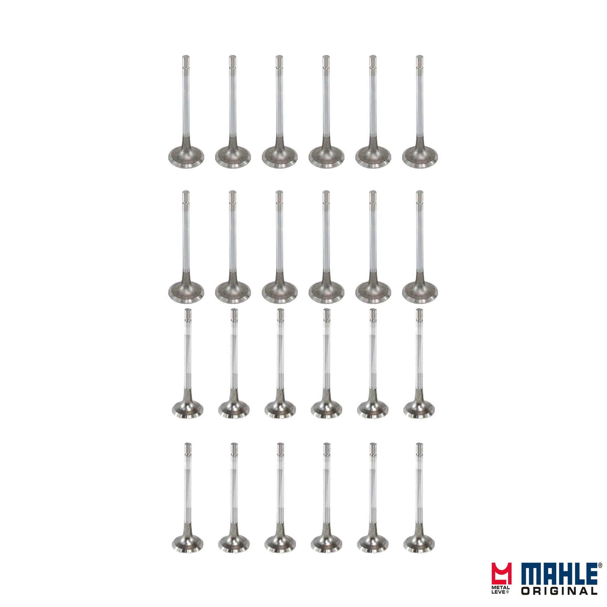 Kit com 12 Válvulas de Admissão e 12 Válvulas de Escape - Mahle Metal Leve - VA0480193 STD / VE0480194 STD - (1)