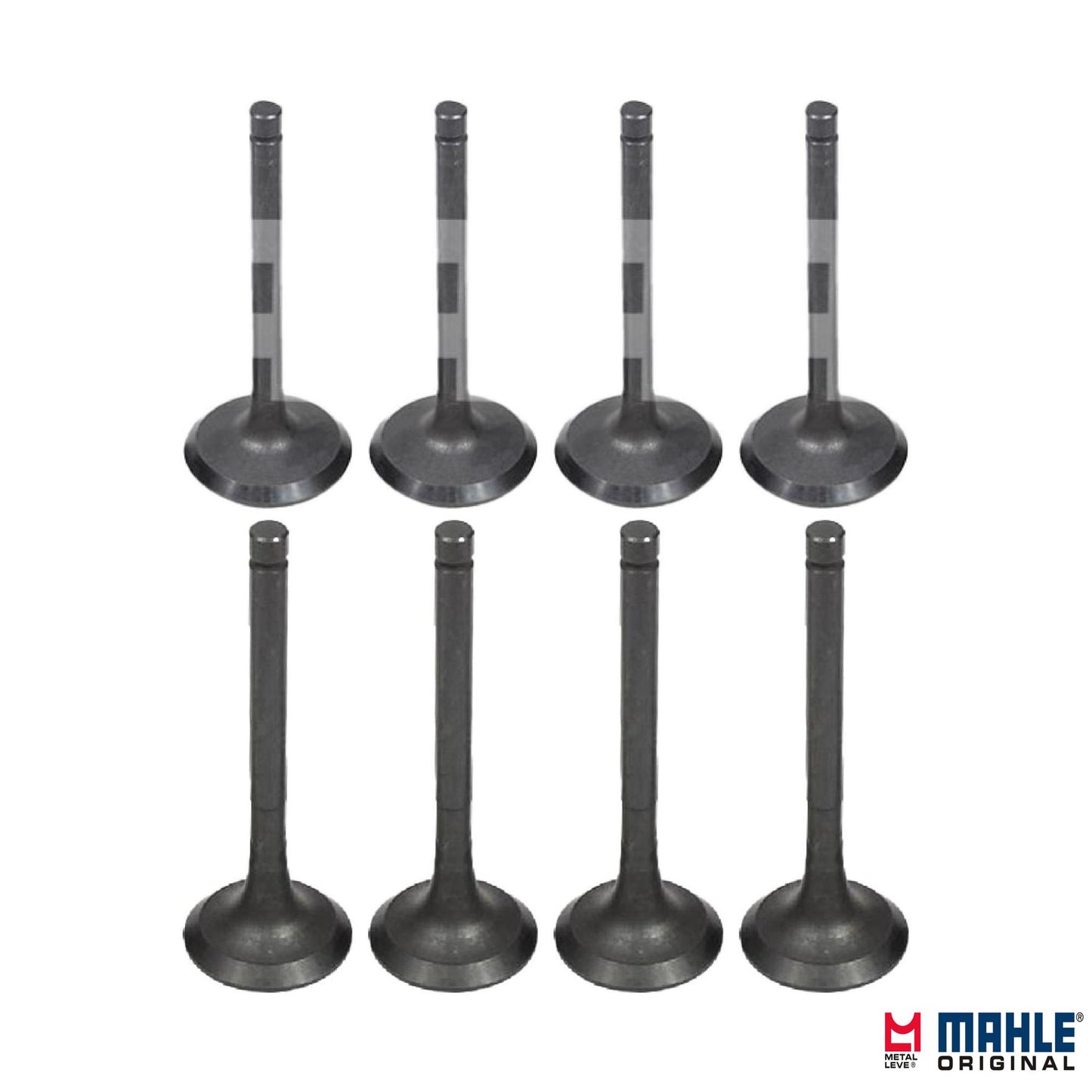 Kit com 4 Válvulas de Admissão e 4 Válvulas de Escape - Mahle Metal Leve - VA0630240 STD / VE0630241 STD - (1)