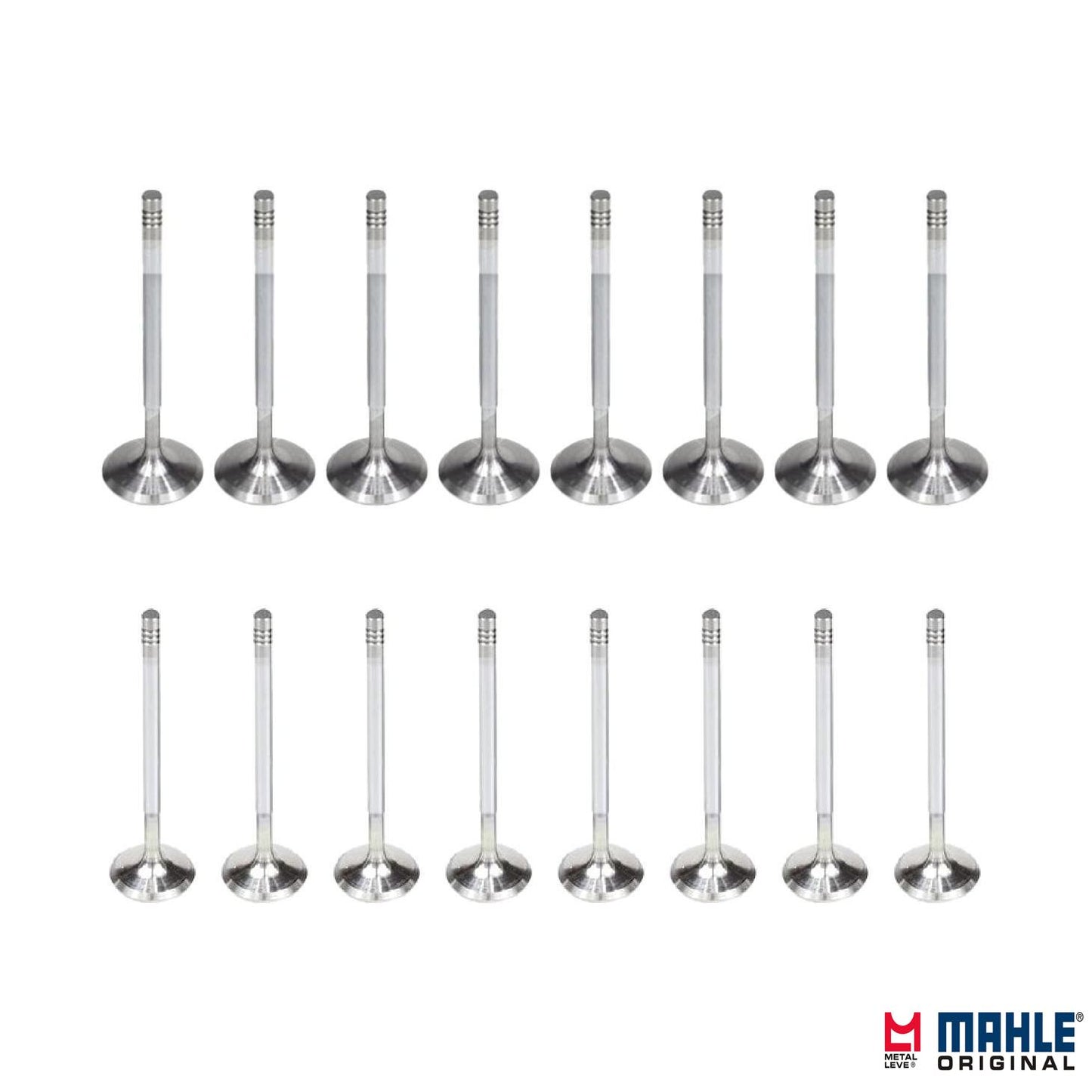 Kit com 8 Válvulas de Admissão e 8 Válvulas de Escape - Mahle Metal Leve - VA0140226 STD / VE0140248 STD - (1)