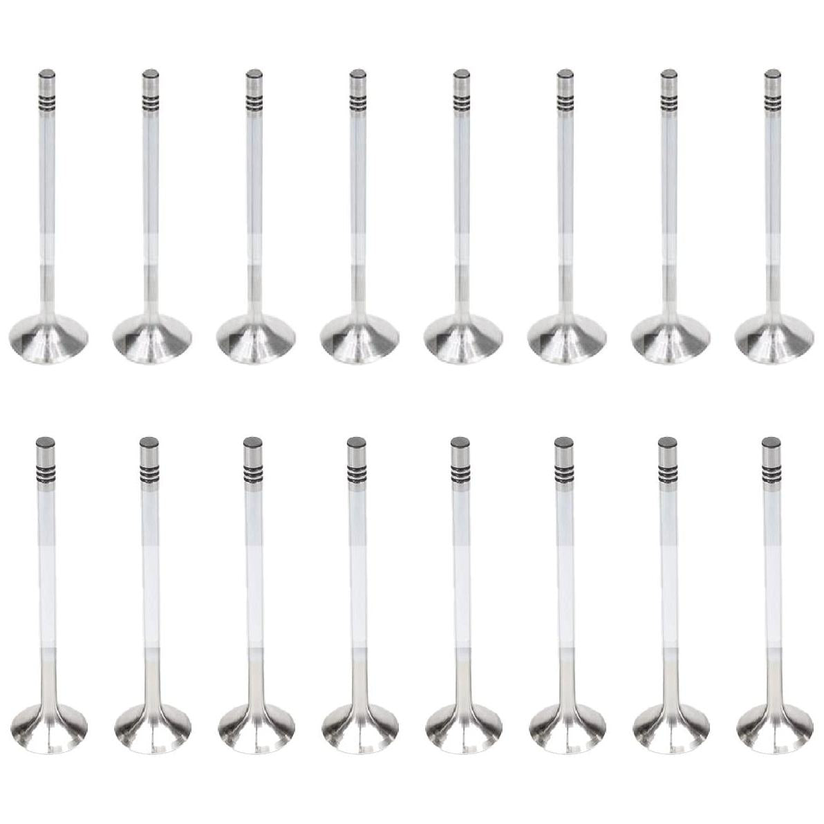 Kit com 8 Válvulas de Admissão e 8 Válvulas de Escape - Mahle Metal Leve - VA0481563 STD / VE0481564 STD - (1)