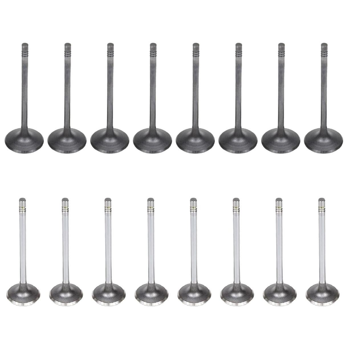 Kit com 8 Válvulas de Admissão e 8 Válvulas de Escape - Mahle Metal Leve - VA0141575 STD / VE0141574 STD - (1)