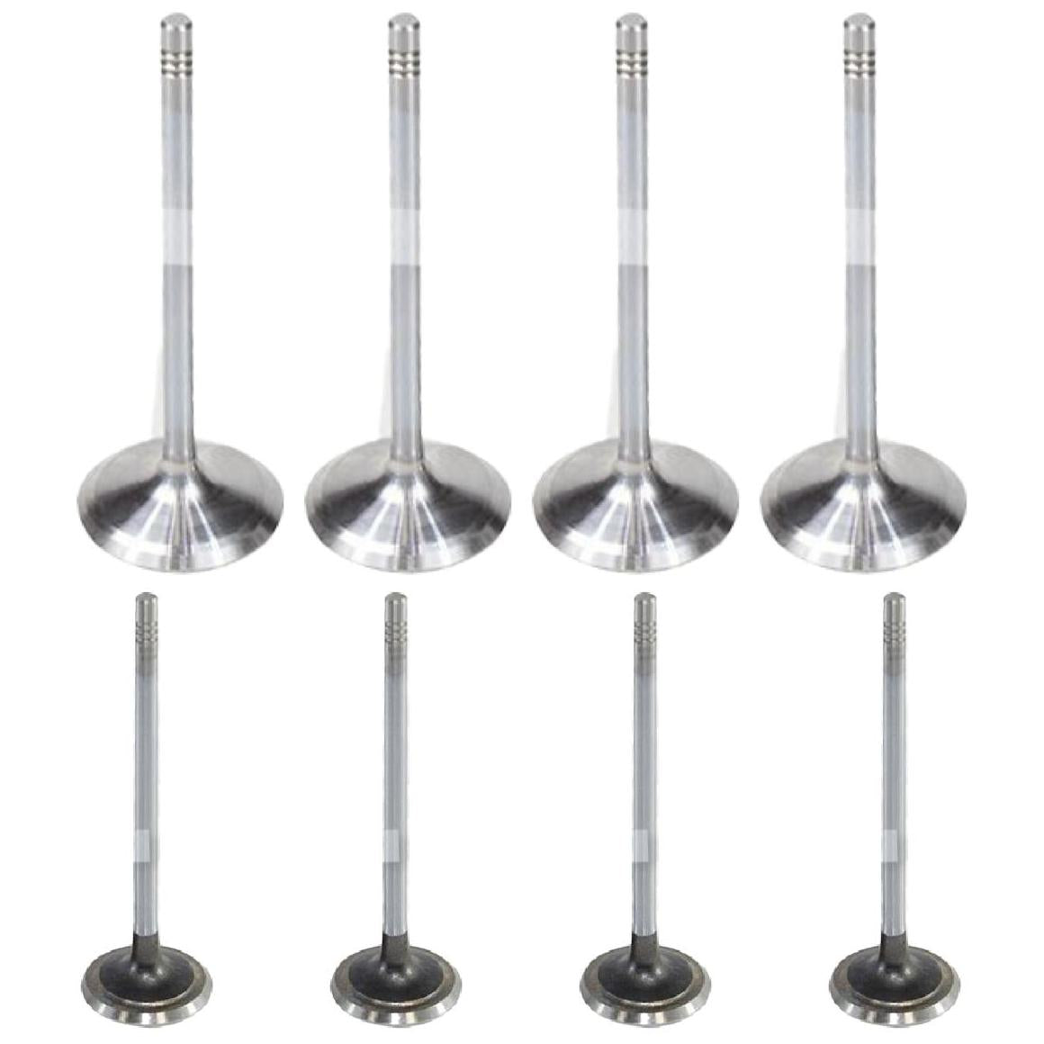 Kit com 4 Válvulas de Admissão e 4 Válvulas de Escape - Mahle Metal Leve - VA0591473 STD / VE0590175 STD - (1)