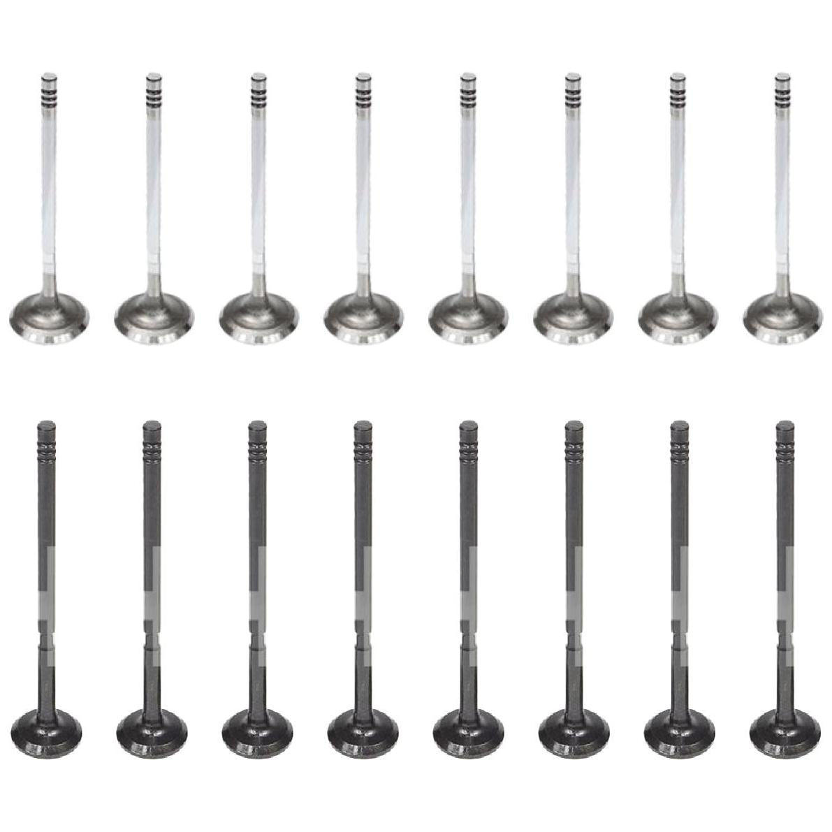 Kit com 8 Válvulas de Admissão e 8 Válvulas de Escape - Mahle Metal Leve - VA0251610 STD / VE0251611 STD - (1)
