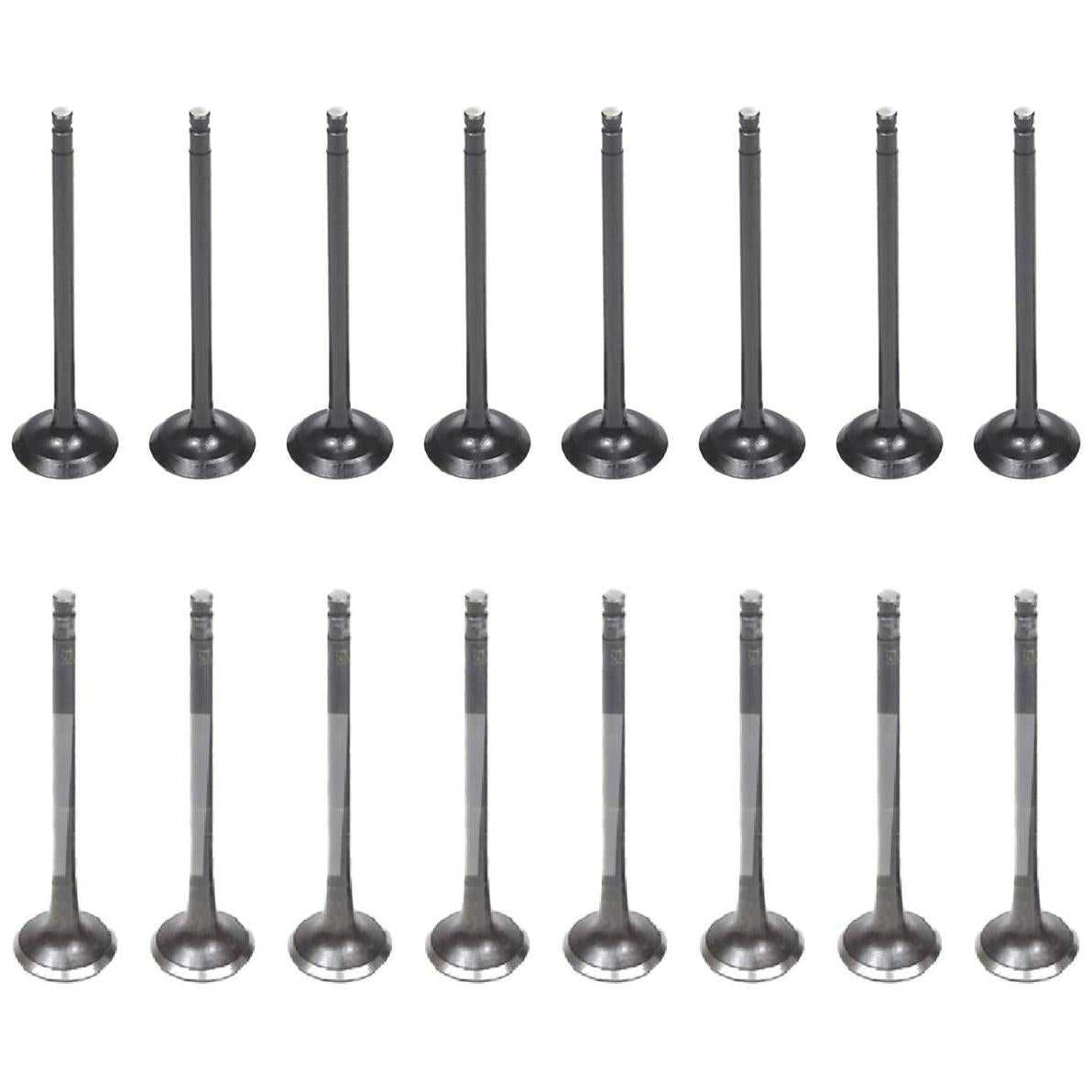 Kit com 8 Válvulas de Admissão e 8 Válvulas de Escape - Mahle Metal Leve - VA0031617 STD / VE0031618 STD - (1)