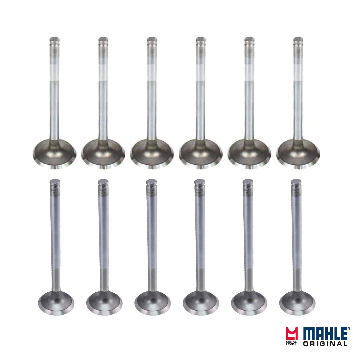 Kit com 6 Válvulas de Admissão e 6 Válvulas de Escape - Mahle Metal Leve - VA0570111 STD / VE0570112 STD - (1)