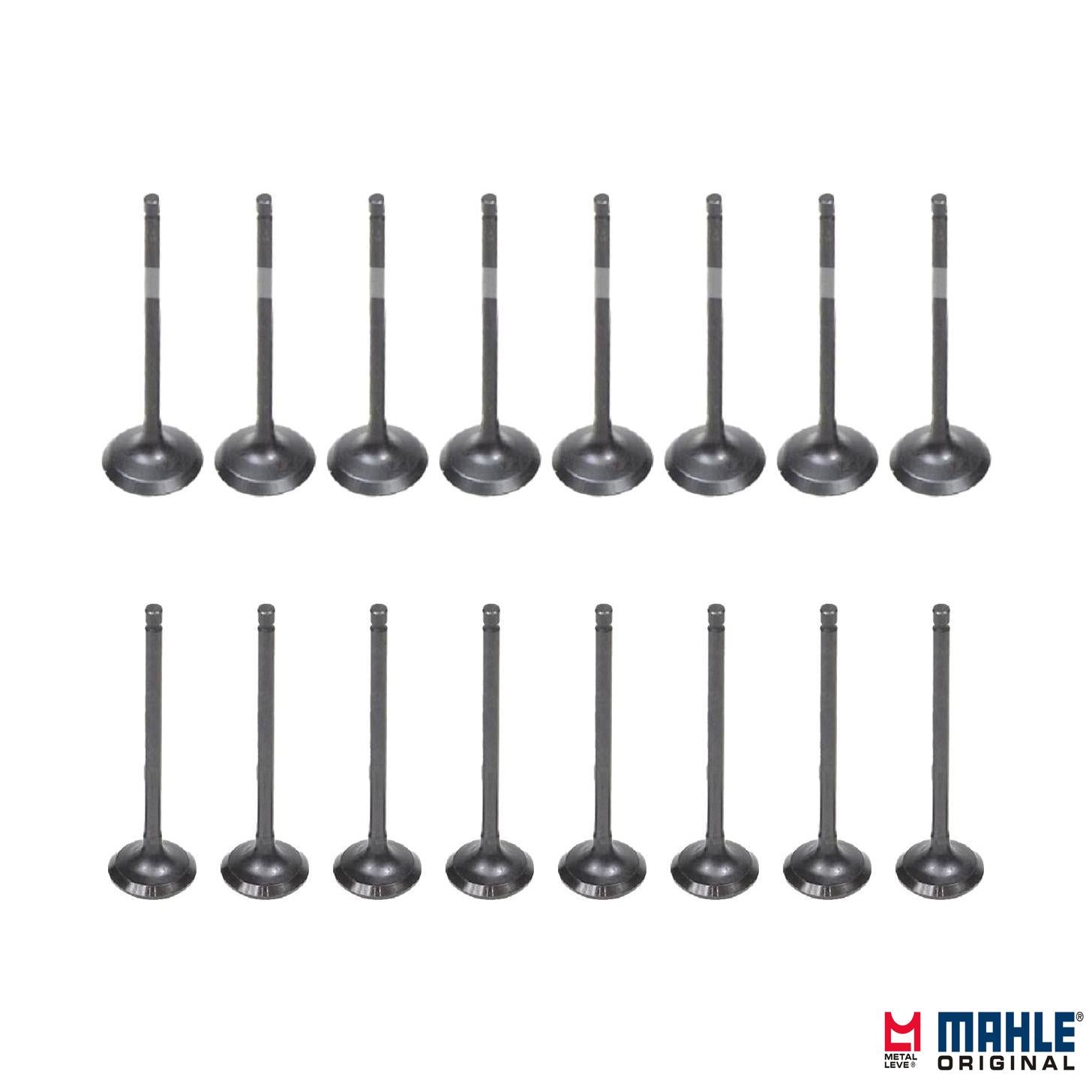 Kit com 8 Válvulas de Admissão e 8 Válvulas de Escape - Mahle Metal Leve - VA3551556 STD / VE3551557 STD - (1)