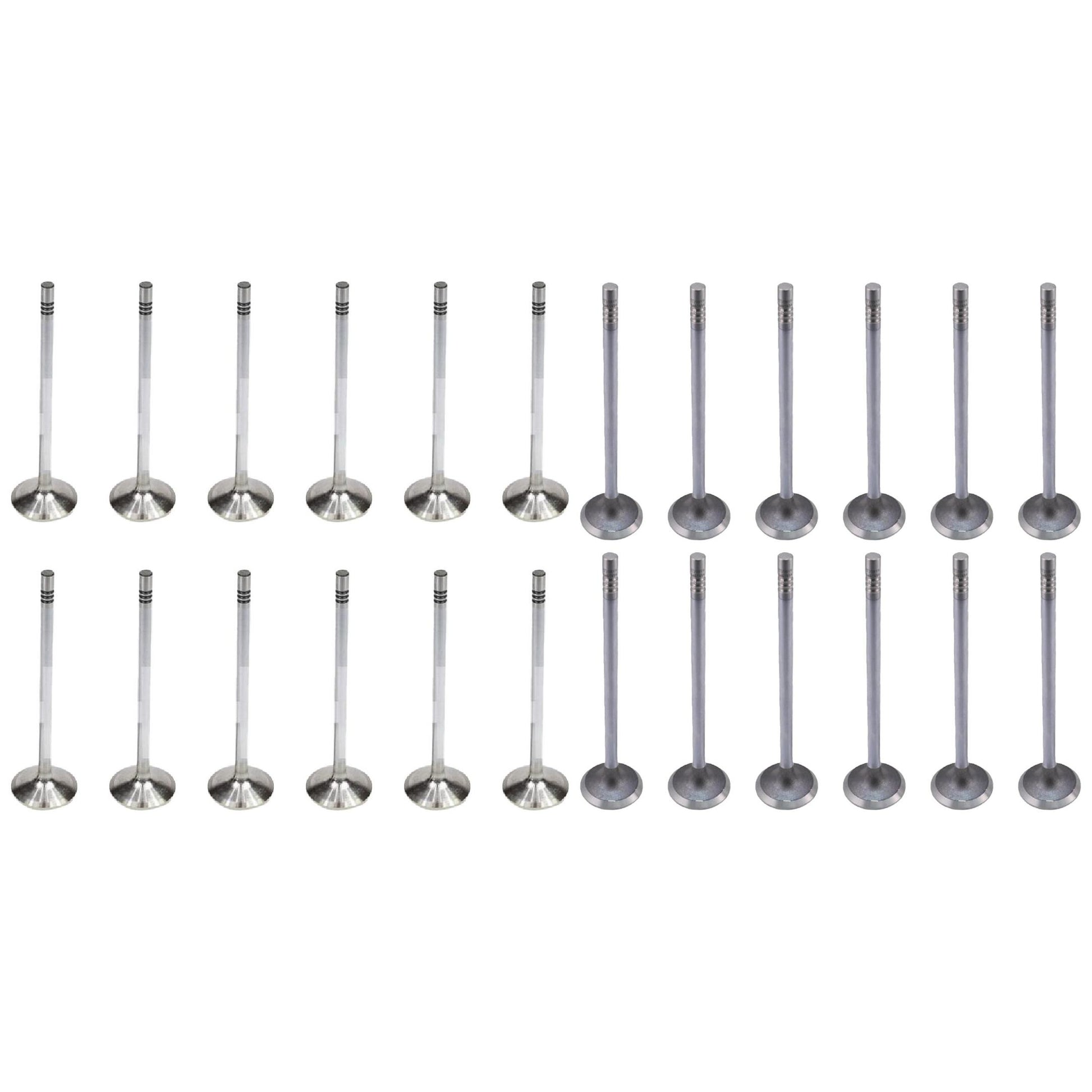 Kit com 12 Válvulas de Admissão e 12 Válvulas de Escape - Mahle Metal Leve - VA0461693 STD / VE0461694 STD - (1)