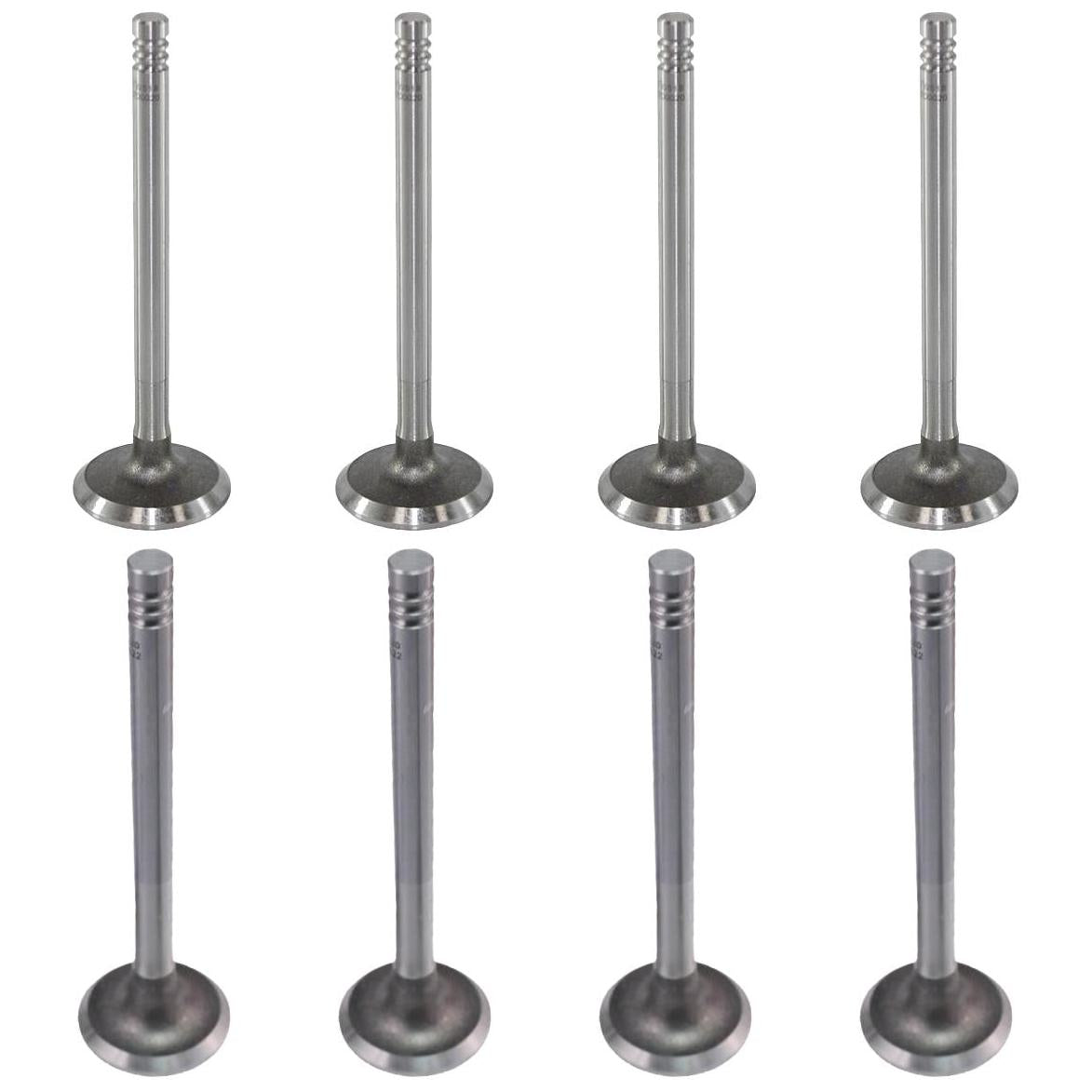Kit com 4 Válvulas de Admissão e 4 Válvulas de Escape - Mahle Metal Leve - VA0700020 STD / VE0700022 STD - (1)