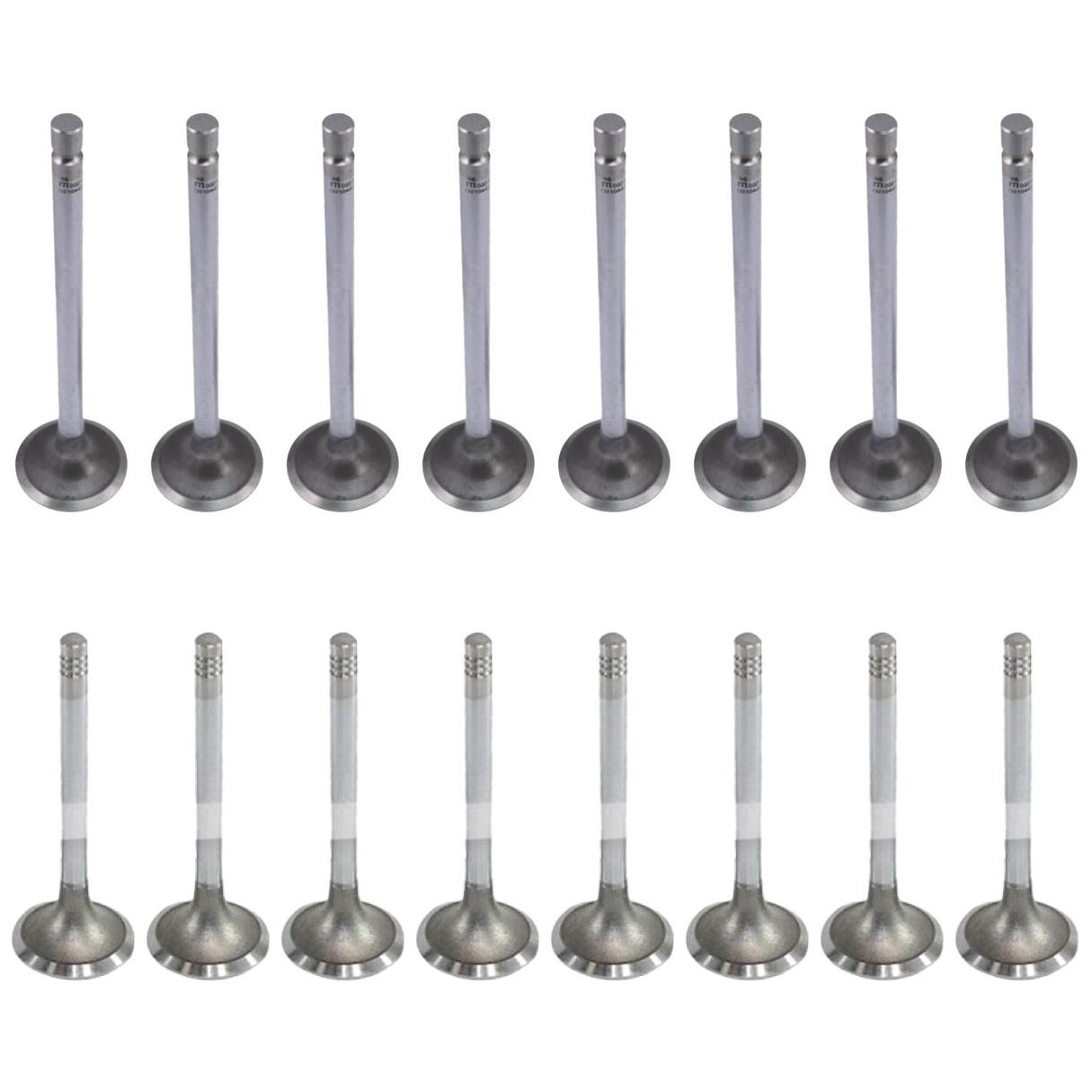 Kit com 8 Válvulas de Admissão e 8 Válvulas de Escape - Mahle Metal Leve - VA0210442 STD / VE0210443 STD - (1)