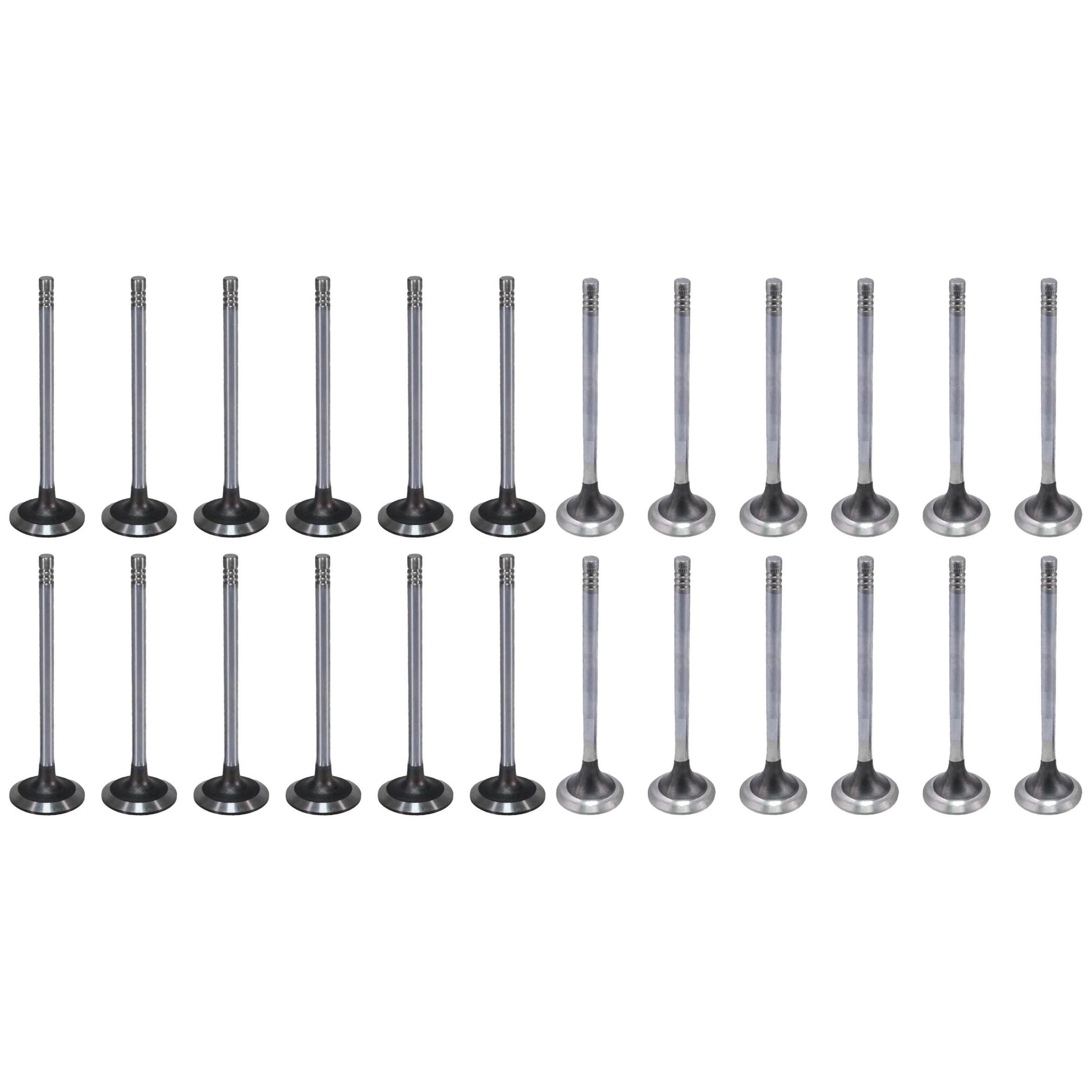Kit com 12 Válvulas de Admissão e 12 Válvulas de Escape - Mahle Metal Leve - VA0131750 STD / VE0131751 STD - (1)