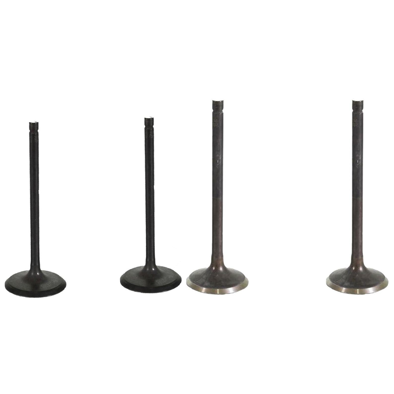 Kit com 2 Válvulas de Admissão e 2 Válvulas de Escape - Mahle Metal Leve - VA0521736 STD / VE0521737 STD - (1)