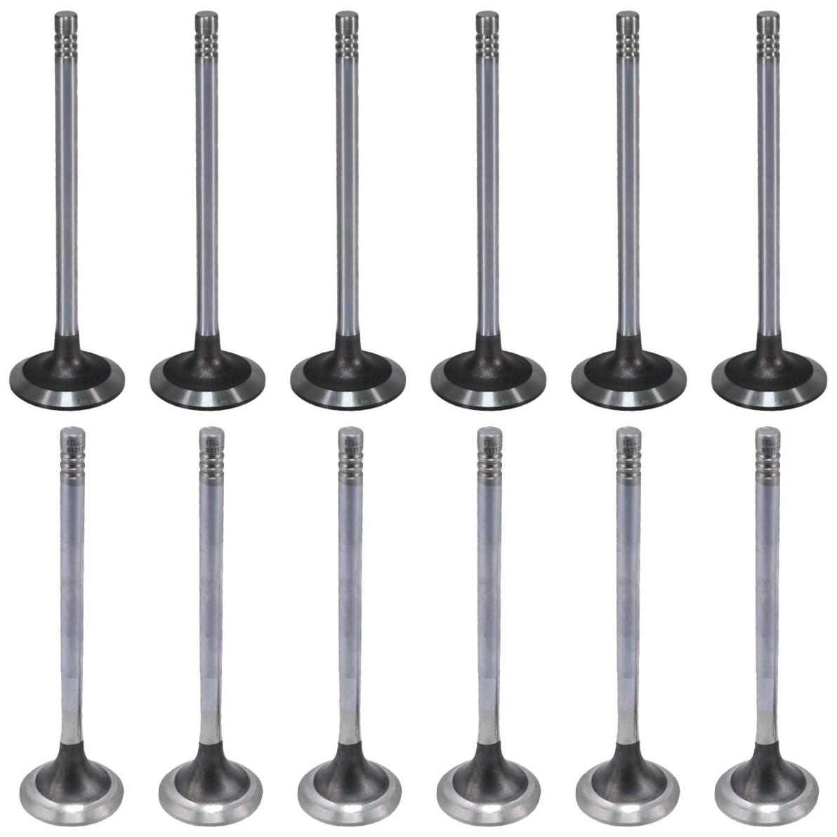 Kit com 6 Válvulas de Admissão e 6 Válvulas de Escape - Mahle Metal Leve - VA0131750 STD / VE0131751 STD - (1)