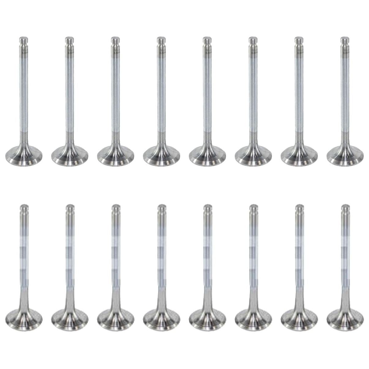 Kit com 8 Válvulas de Admissão e 8 Válvulas de Escape - Mahle Metal Leve - VA0250165 STD / VE0250164 STD - (1)