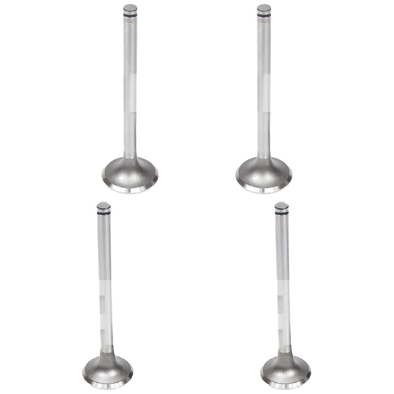 Kit com 2 Válvulas de Admissão e 2 Válvulas de Escape - Mahle Metal Leve - VA0060904 STD / VE0060907 STD - (1)
