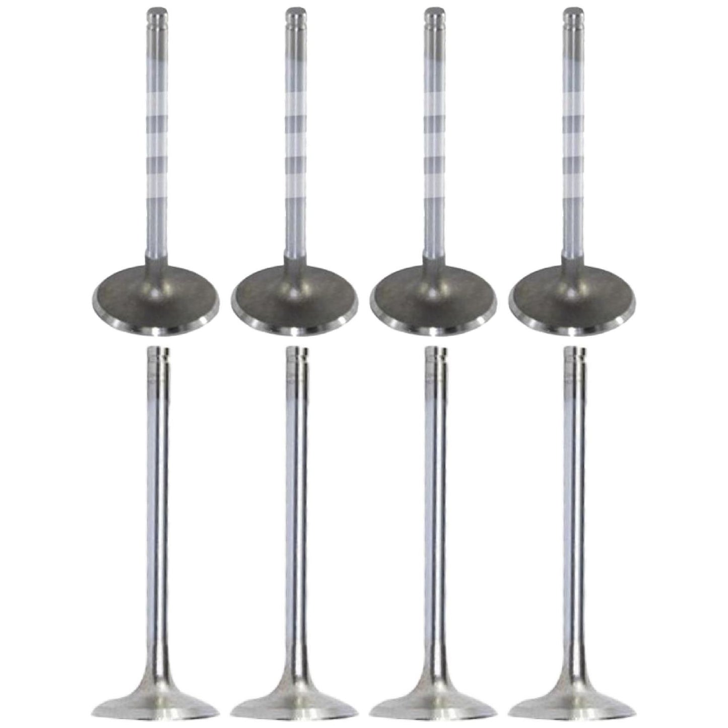 Kit com 4 Válvulas de Admissão e 4 Válvulas de Escape - Mahle Metal Leve - VA0140040 STD / VE0140039 STD - (1)