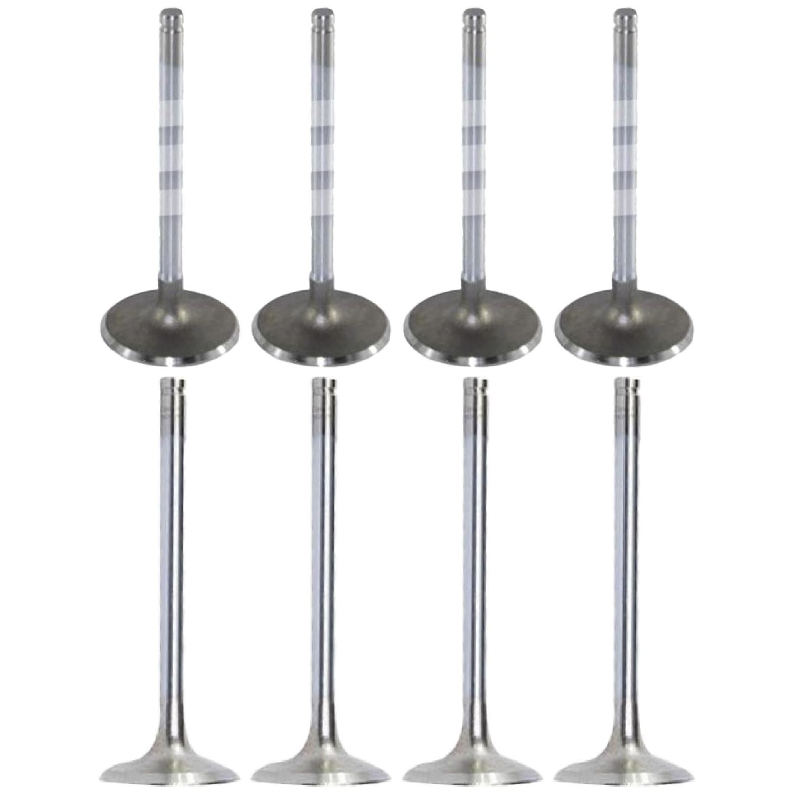 Kit com 4 Válvulas de Admissão e 4 Válvulas de Escape - Mahle Metal Leve - VA0140040 STD / VE0140039 STD - (1)
