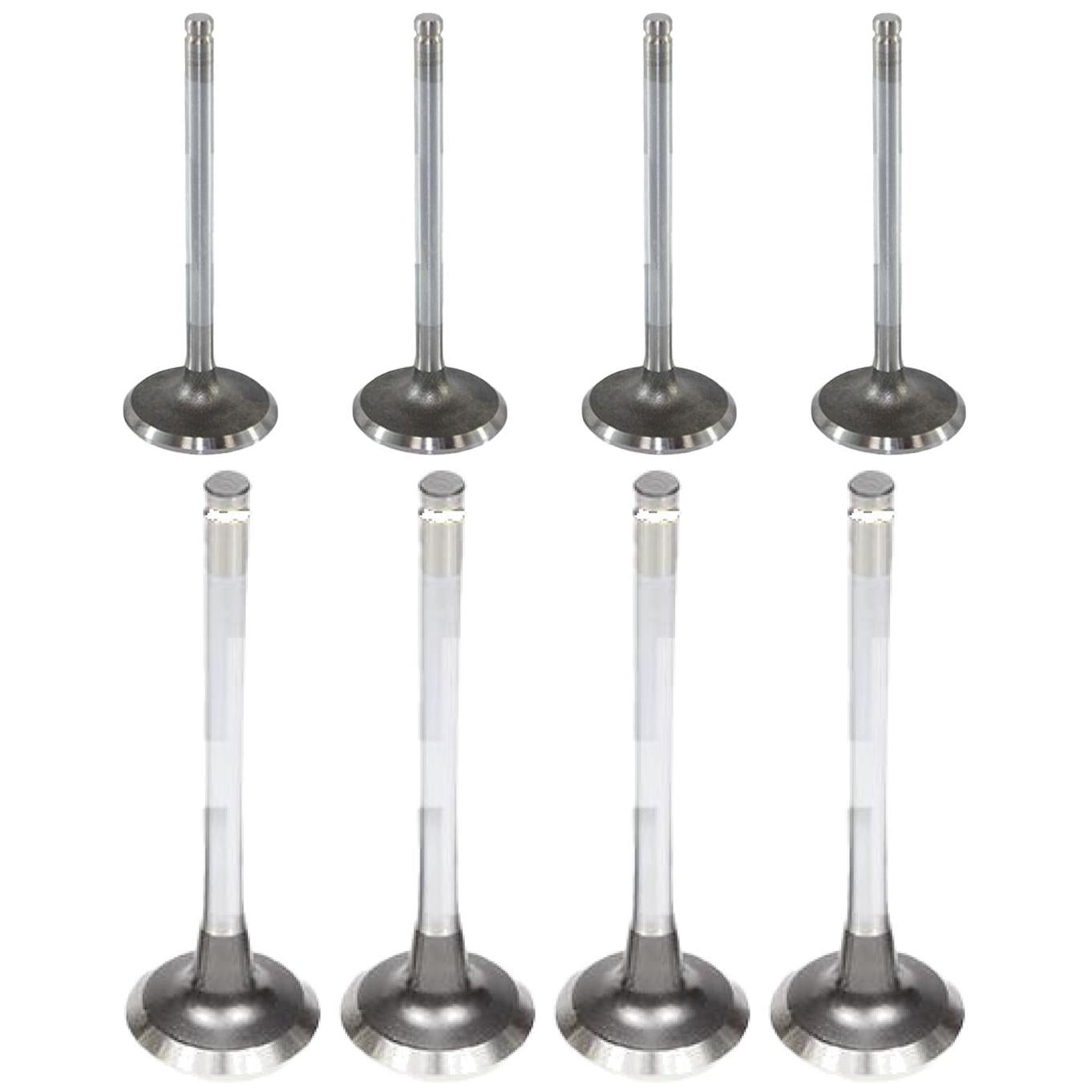 Kit com 4 Válvulas de Admissão e 4 Válvulas de Escape - Mahle Metal Leve - VA0140086 STD / VE0140370 STD - (1)