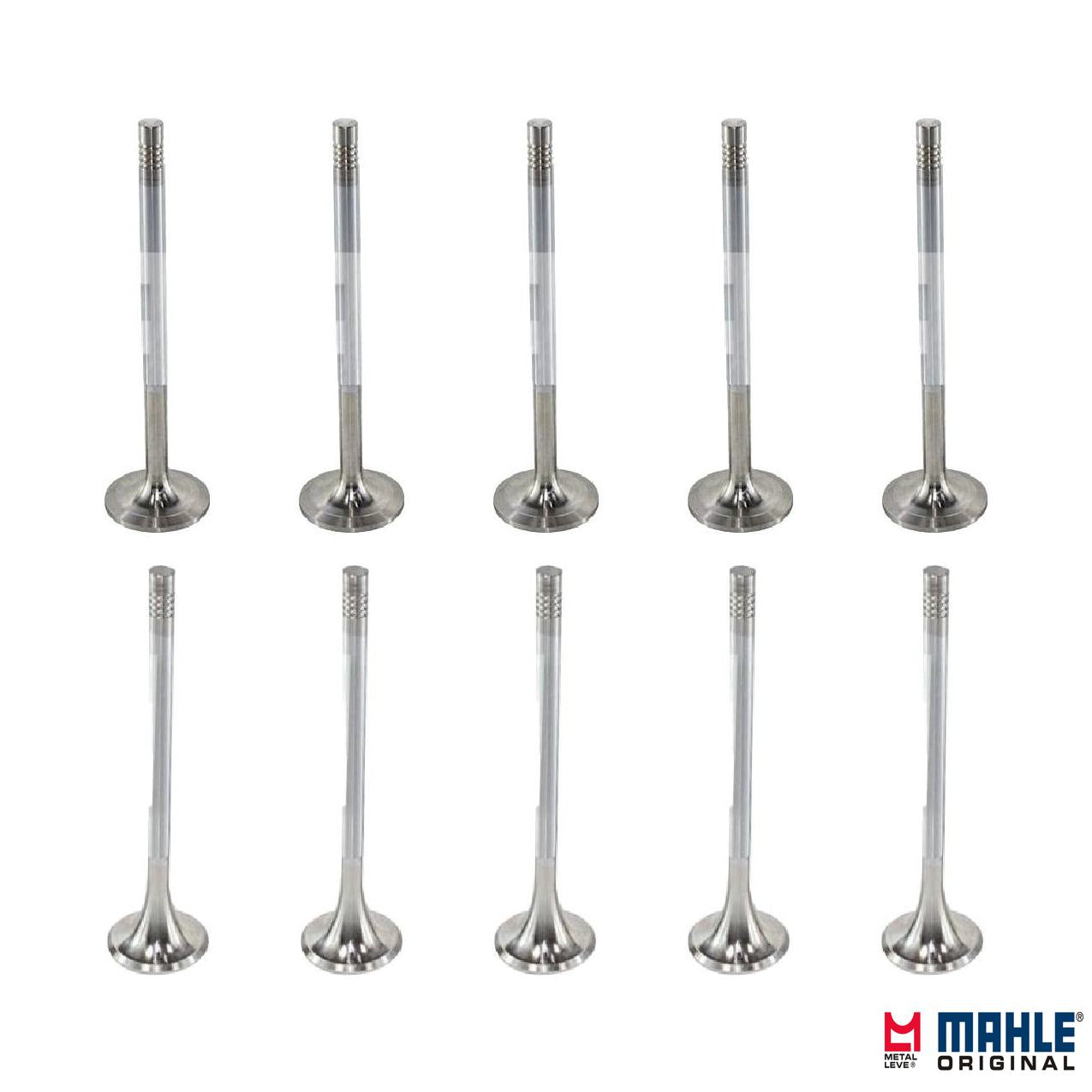 Kit com 5 Válvulas de Admissão e 5 Válvulas de Escape - Mahle Metal Leve - VA0761423 STD / VE0761424 STD - (1)