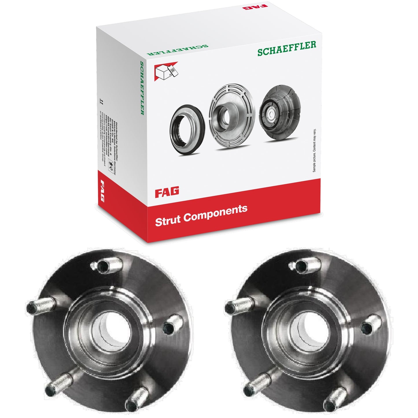 Par Cubo de Roda Traseiro - FAG - 101679 - (1)