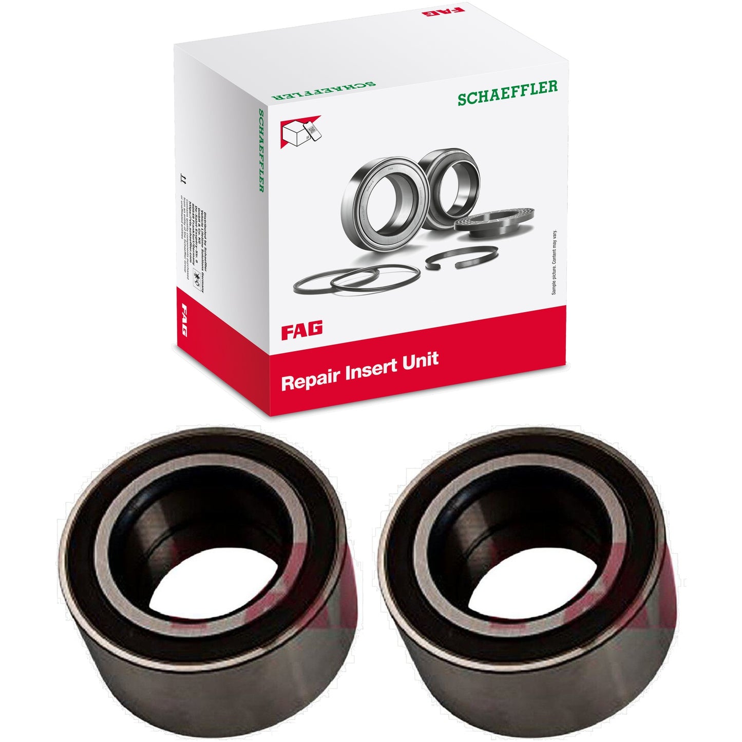 Par Rolamento de Roda Dianteiro com ABS - FAG - 561051 - (1)