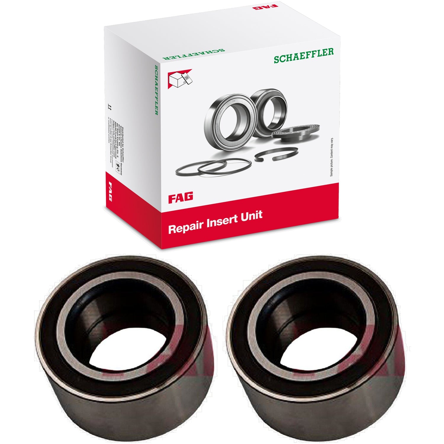 Par Rolamento de Roda Dianteiro com ABS - FAG - 561051 - (1)