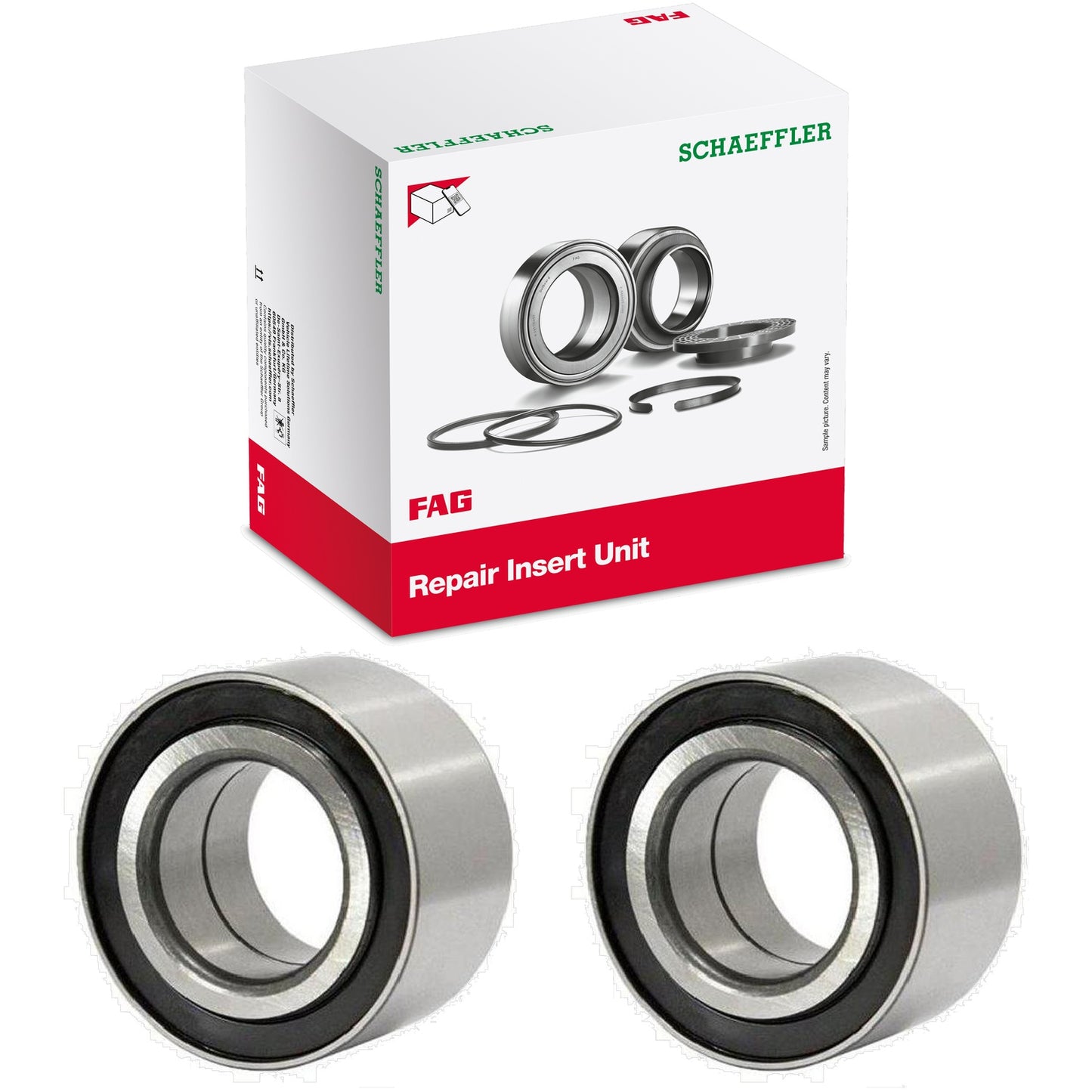 Par Rolamento de Roda Traseiro - FAG - 101291 - (1)