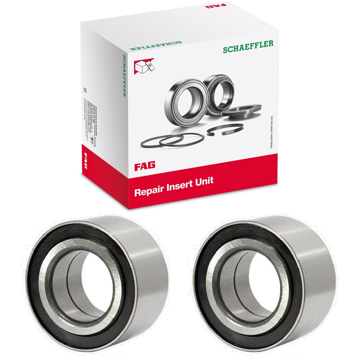 Par Rolamento de Roda Traseiro - FAG - 101291 - (1)