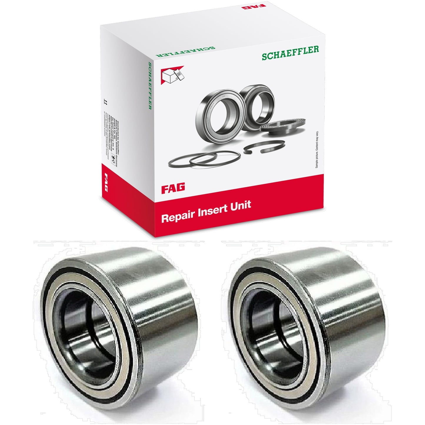 Par Rolamento de Roda Dianteiro - FAG - 713 1385 10 - (1)