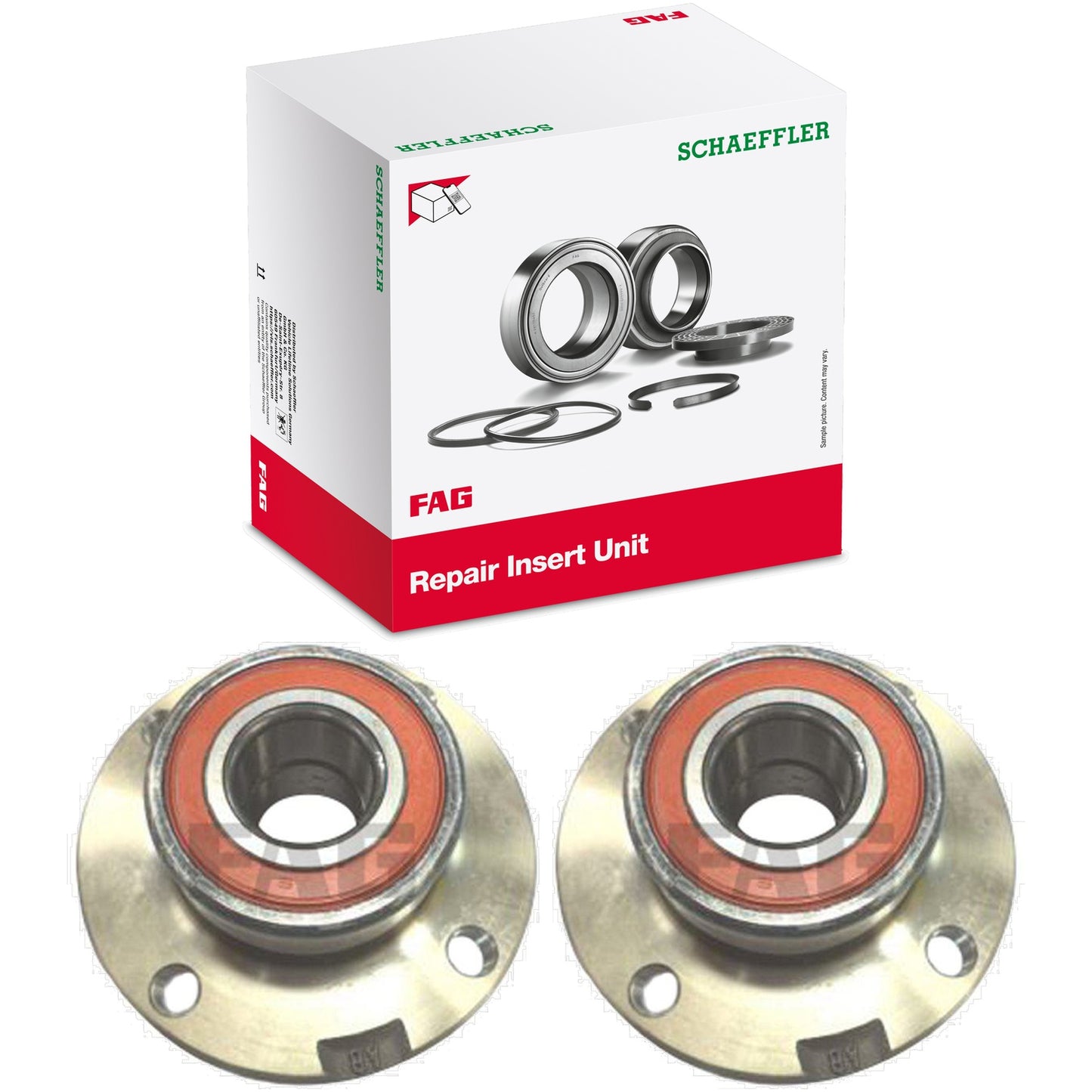 Par Rolamento de Roda Traseiro com ABS - FAG - 801191.22 - (1)