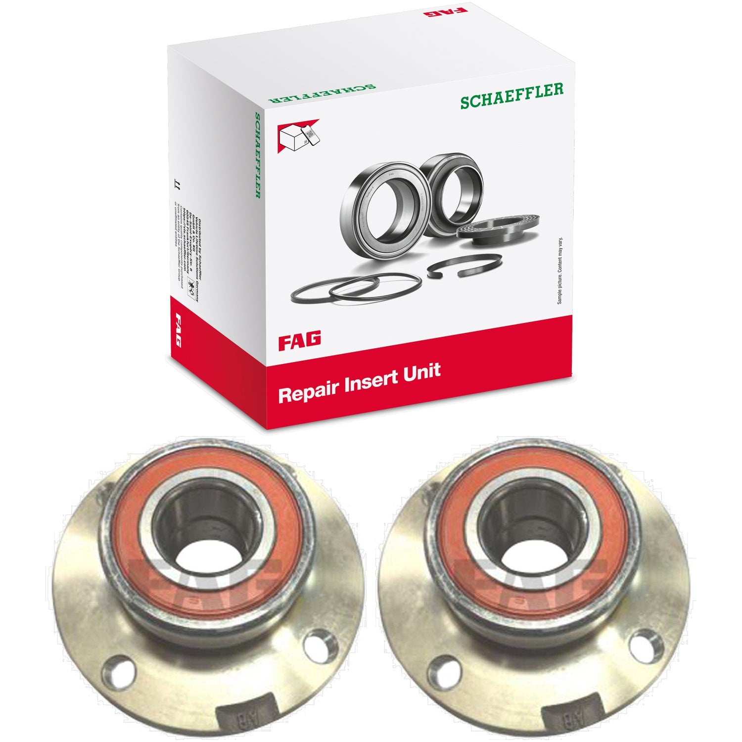 Par Rolamento de Roda Traseiro com ABS - FAG - 801191.22 - (1)