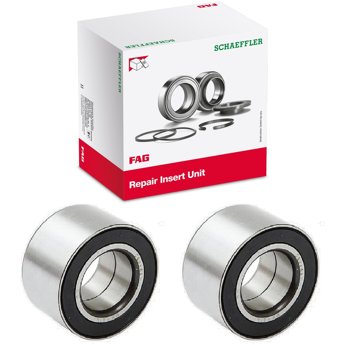 Par Rolamento de Roda Dianteiro - FAG - 580400CA - (1)