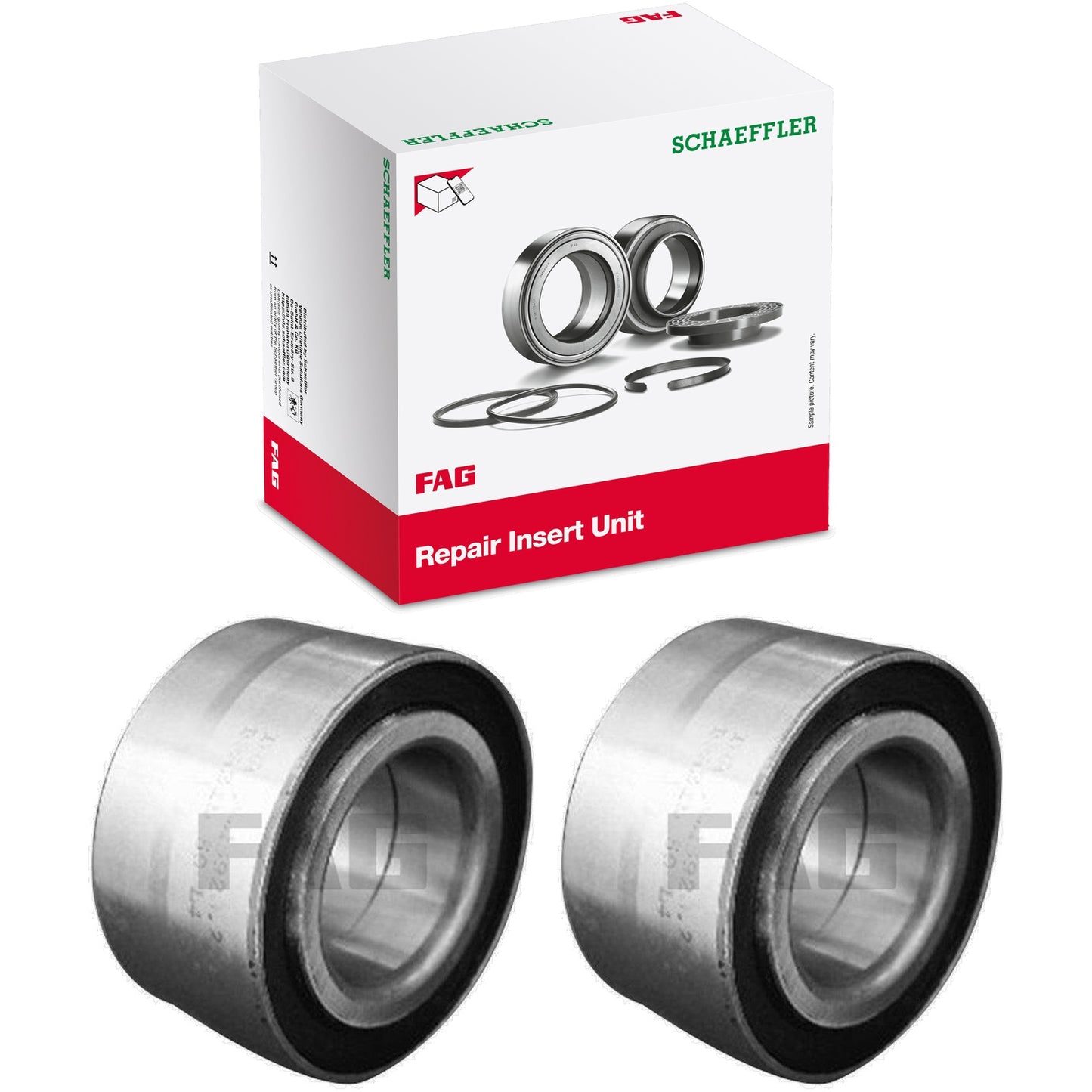 Par Rolamento de Roda Dianteiro - FAG - 805589DA - (1)