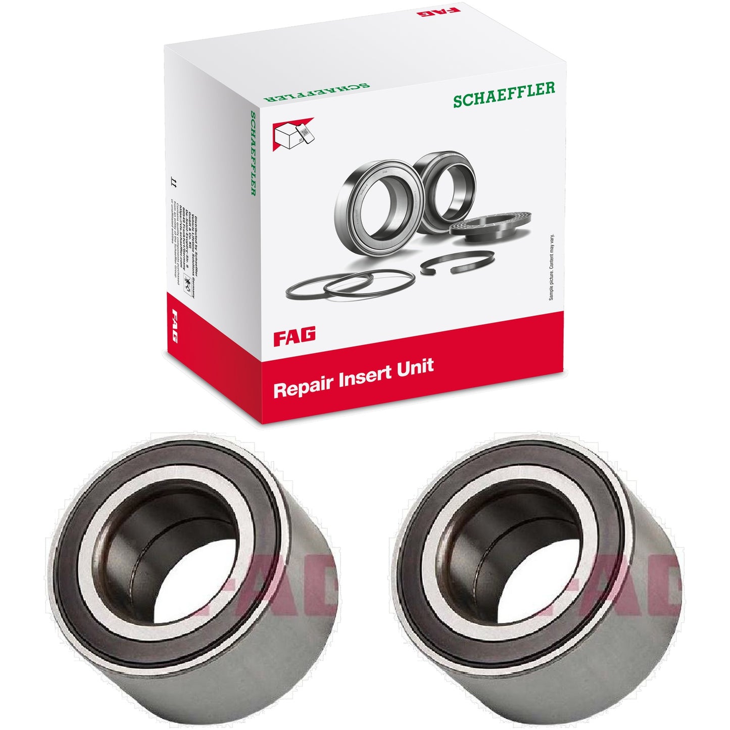 Par Rolamento de Roda Dianteiro - FAG - 713 6109 50 - (1)