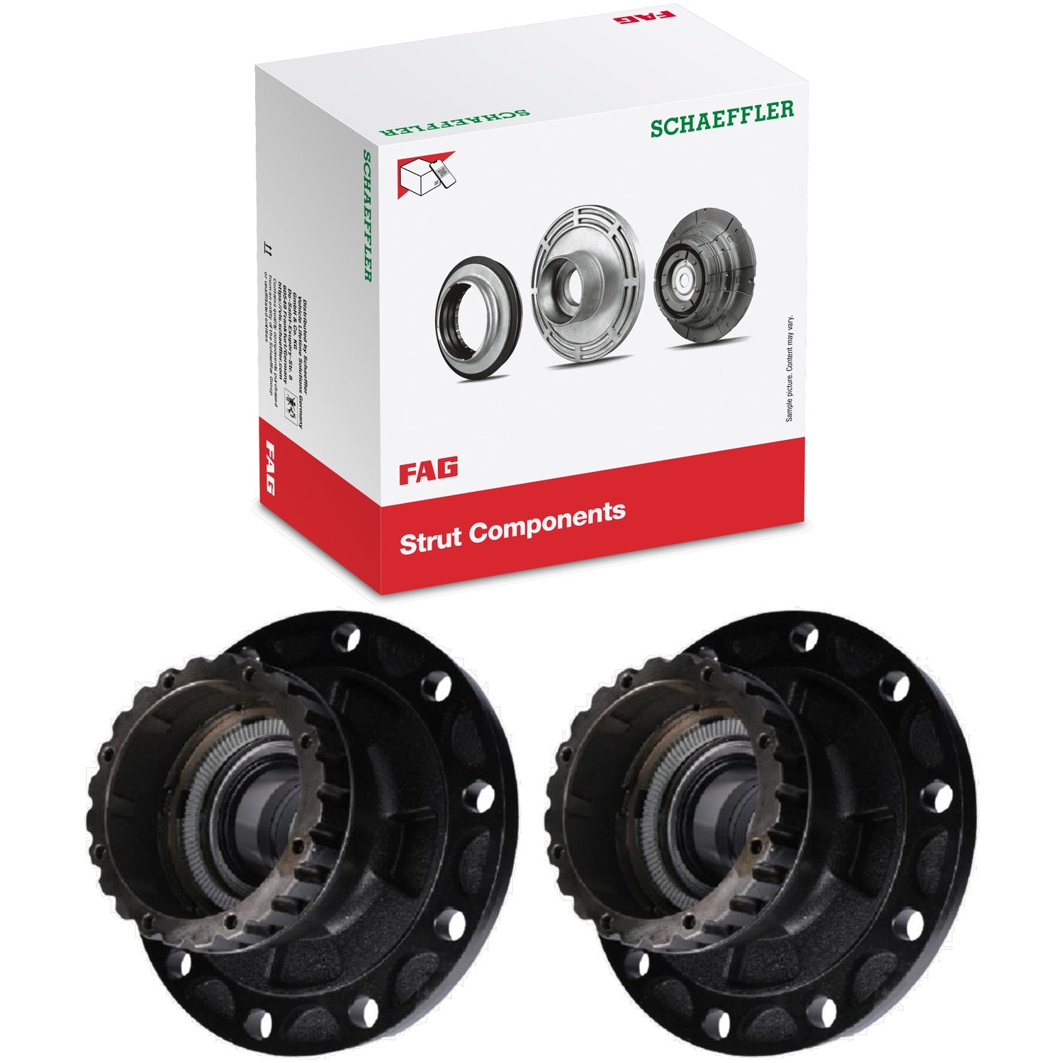 Par Cubo de Roda Traseiro - FAG - 723 5002 10 - (1)