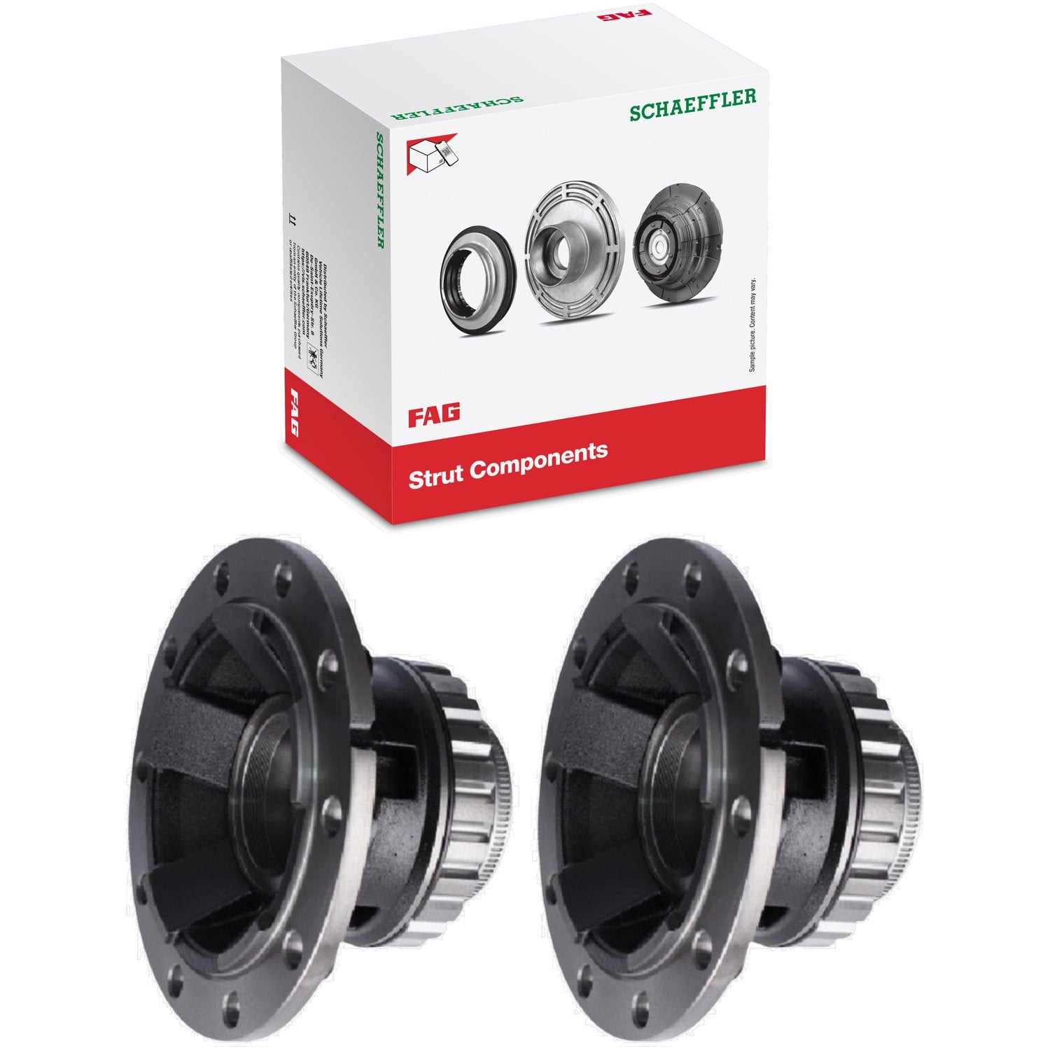 Par Cubo de Roda Dianteiro - FAG - 723 5004 10 - (1)