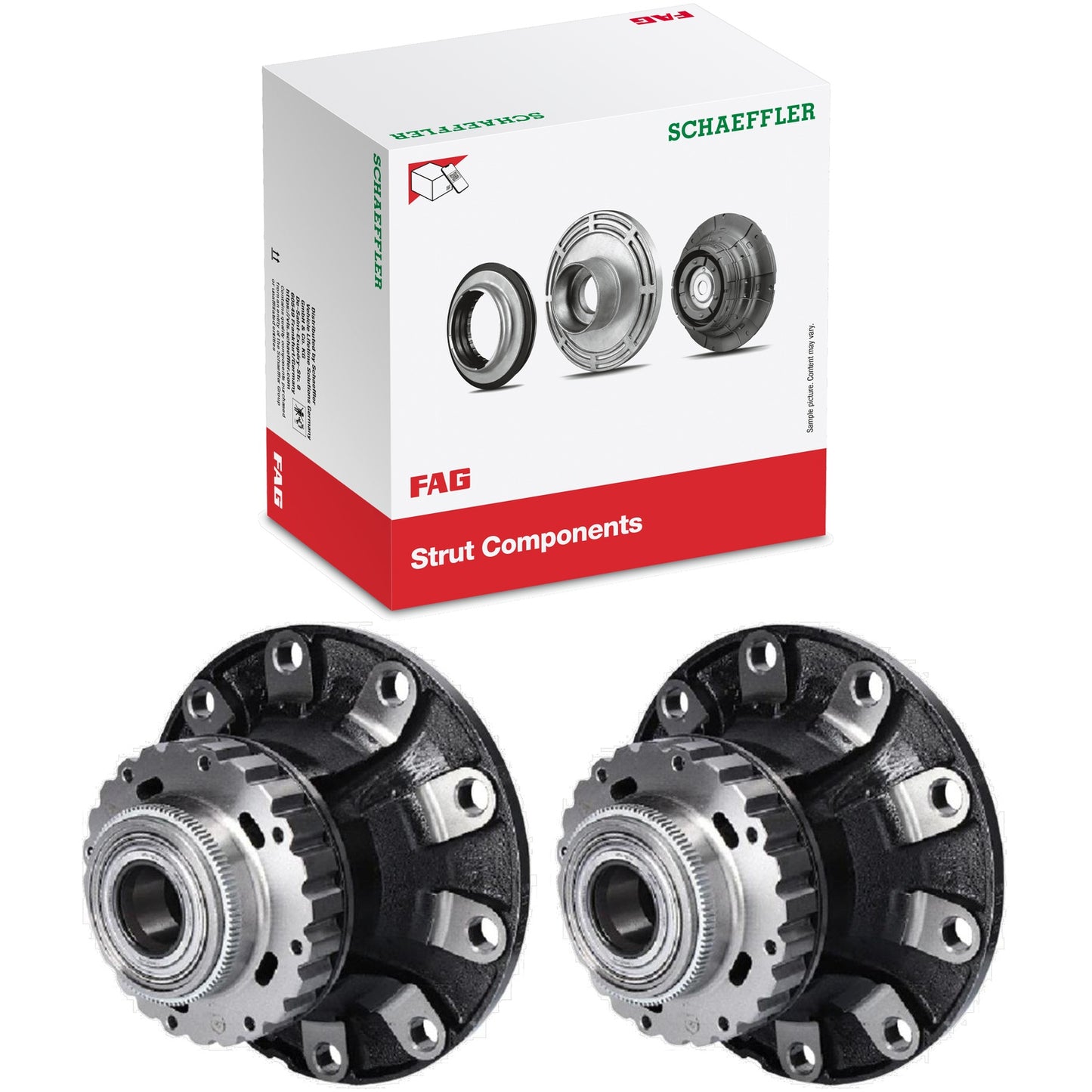 Par Cubo de Roda Dianteiro - FAG - 723 5013 10 - (1)