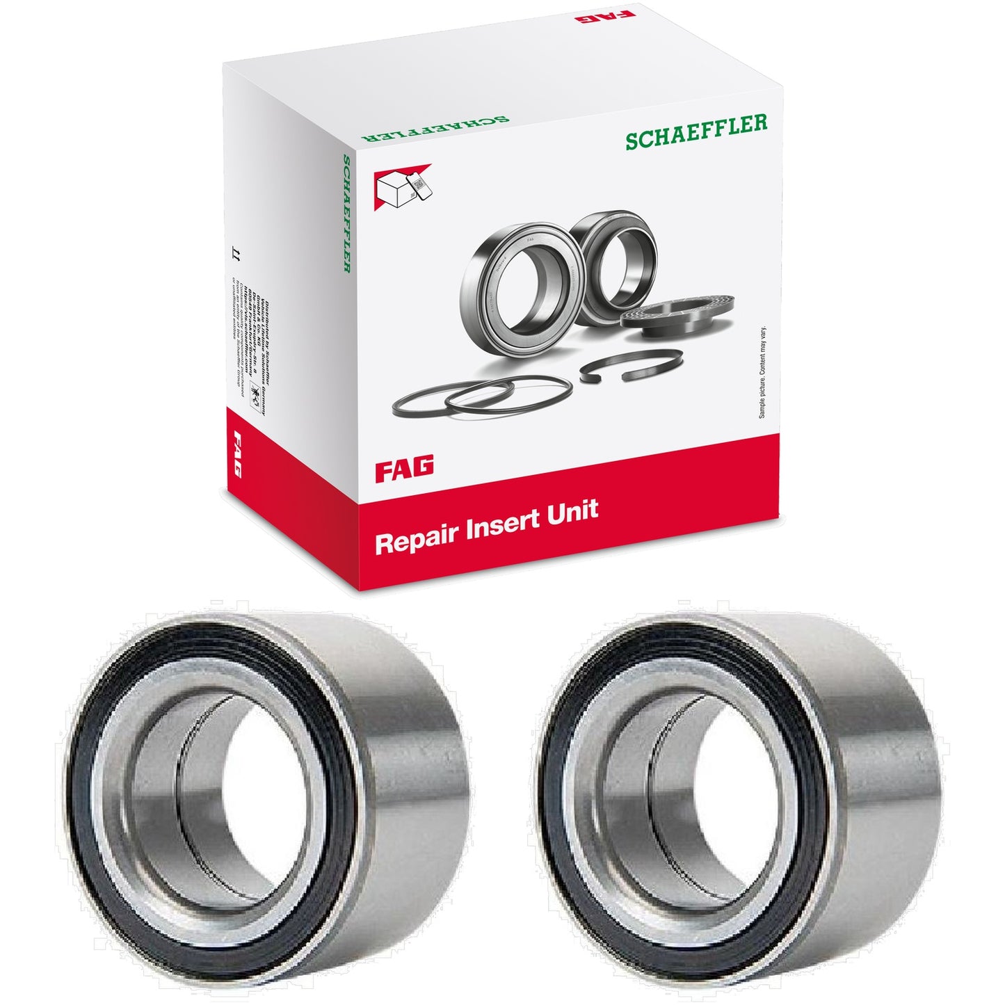Par Rolamento de Roda Dianteiro - FAG - 581108 - (1)