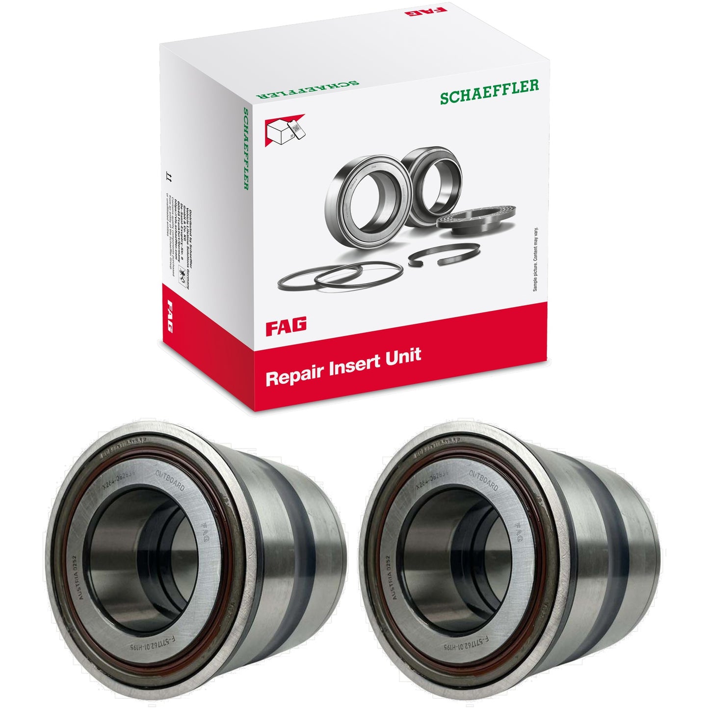 Par Rolamento de Roda Dianteiro - FAG - 571762.01.H195 - (1)