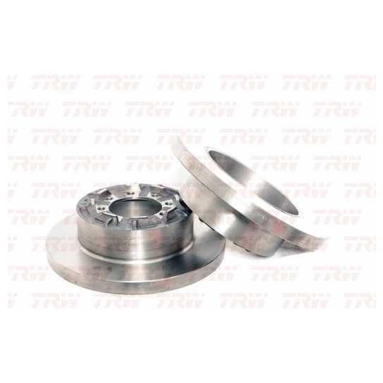 Par Disco de Freio Traseiro Sólido - TRW - RCDI06460 - (1)