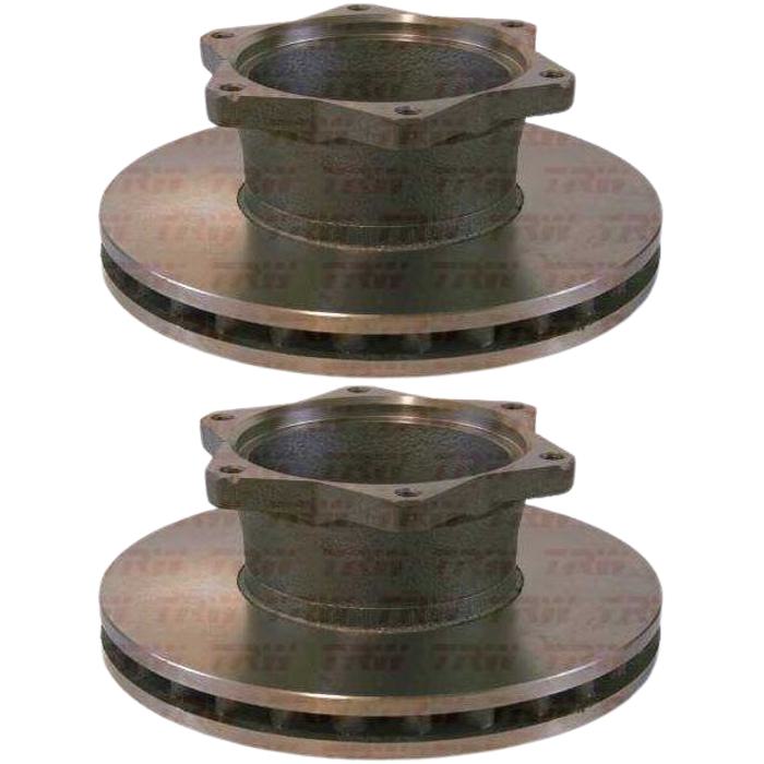 Par Disco de Freio Traseiro Ventilado - TRW - RCDI06430 - (1)