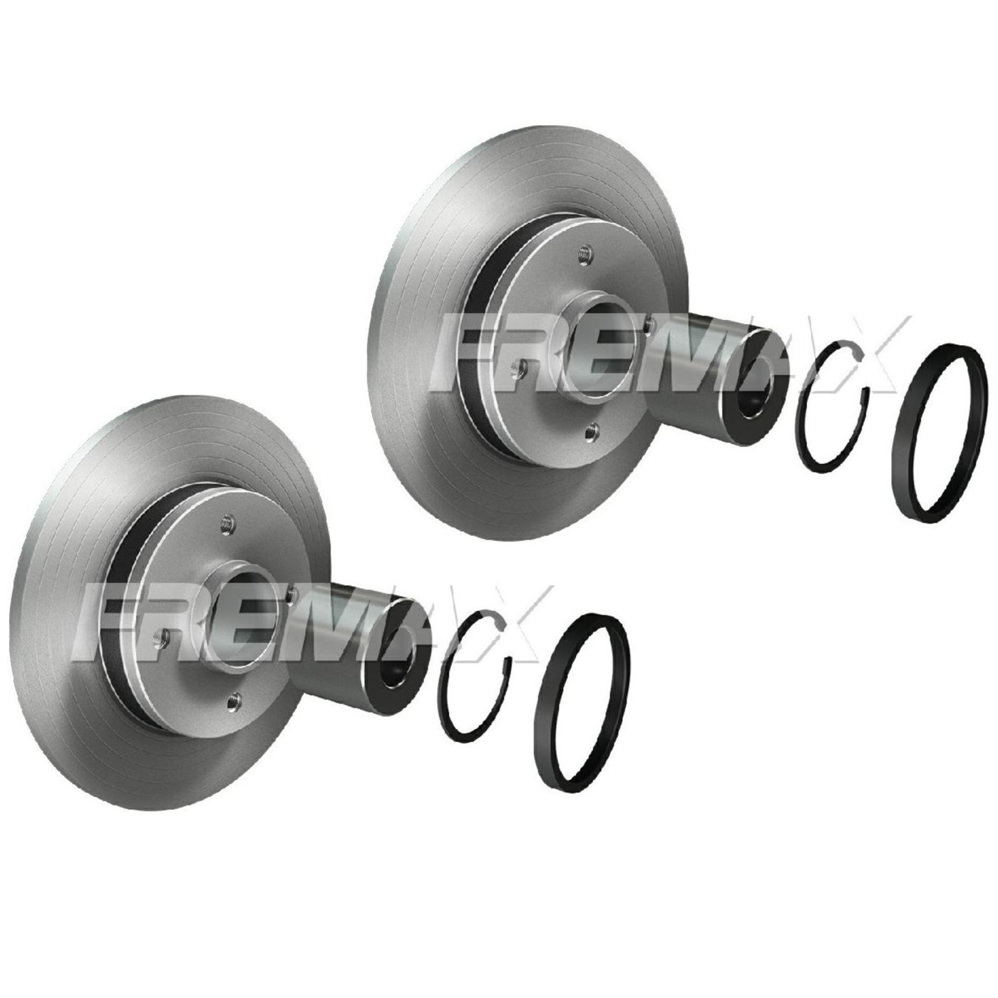 Par Disco de Freio Sólido Traseiro - Fremax - BD4034KT - (1)