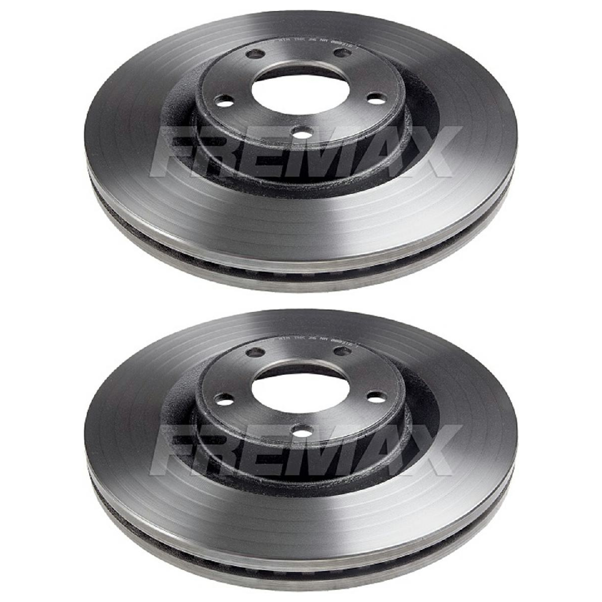 Par de Discos de Freio Ventilado Dianteiro - Fremax - BD6187 - (1)