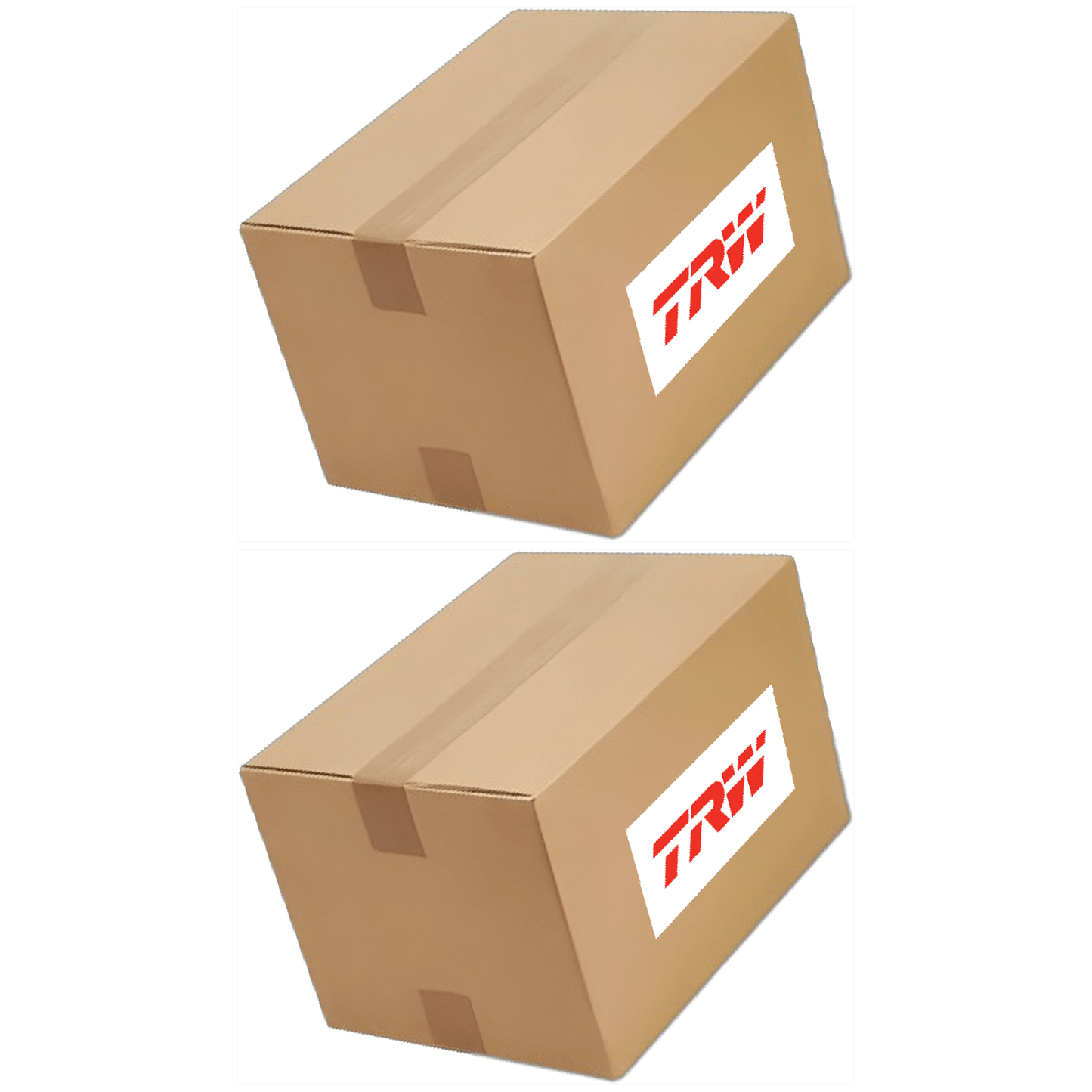 Par Disco de Freio Traseiro TRW DF804 - (1)
