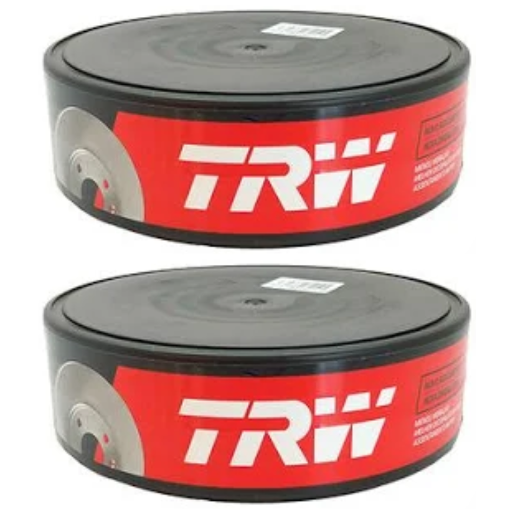 Par Disco de Freio Dianteiro - TRW - DF971 - (1)